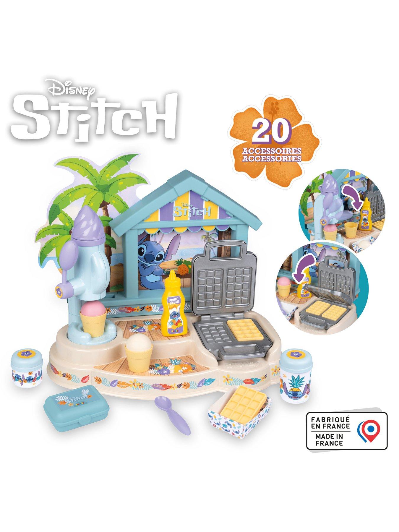 Image 2 of 7 of Disney Stitch Smoby Stitch Beach Bar Playset with 12 Accessories