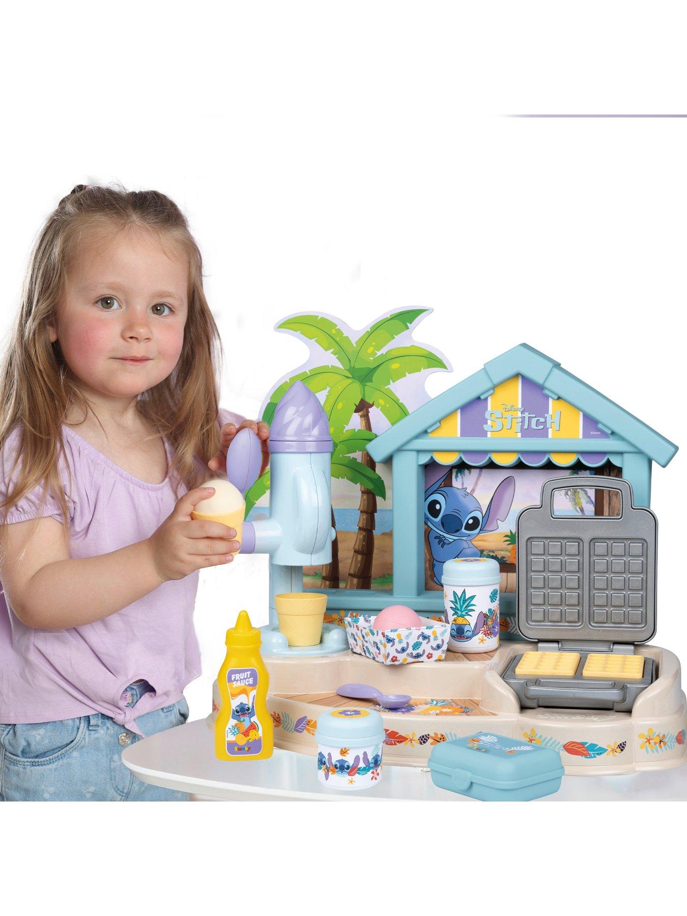 Image 3 of 7 of Disney Stitch Smoby Stitch Beach Bar Playset with 12 Accessories