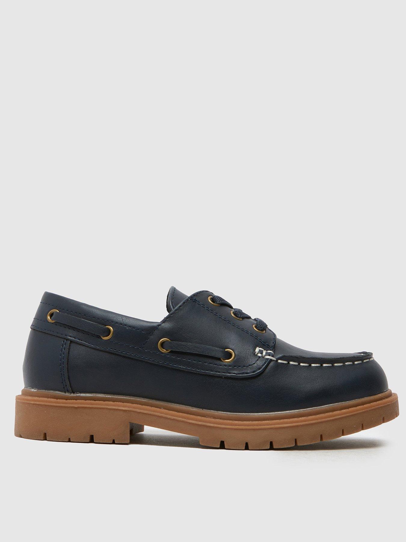 undefined Lance Junior Boat Shoe - Blue