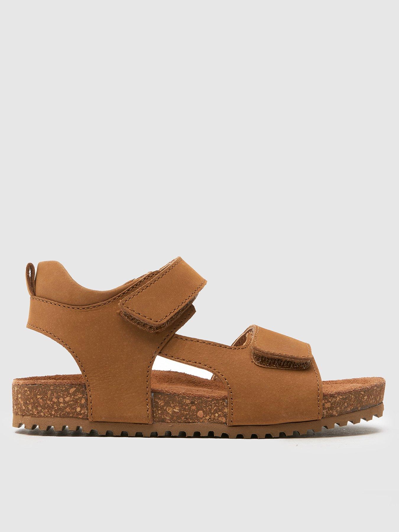 undefined Toddler Tiggy Velcro Footbed Sandals - Brown