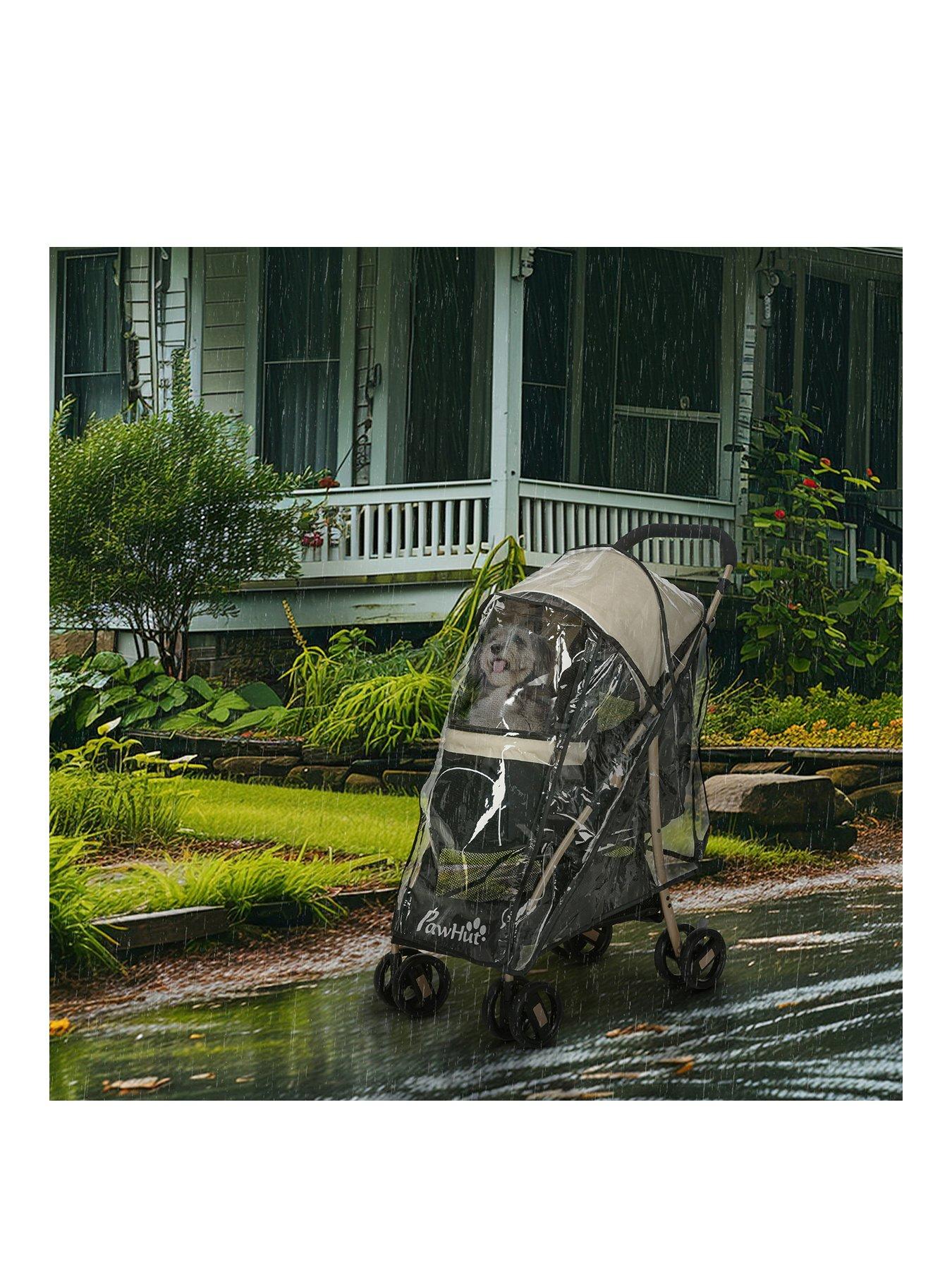 Image 1 of 6 of PawHut Pet Stroller