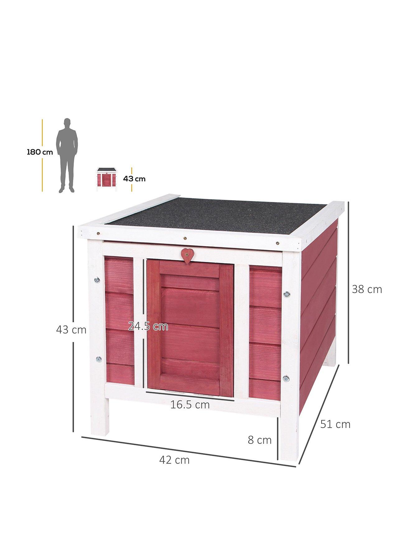Image 3 of 7 of PawHut Rabbit Hutch