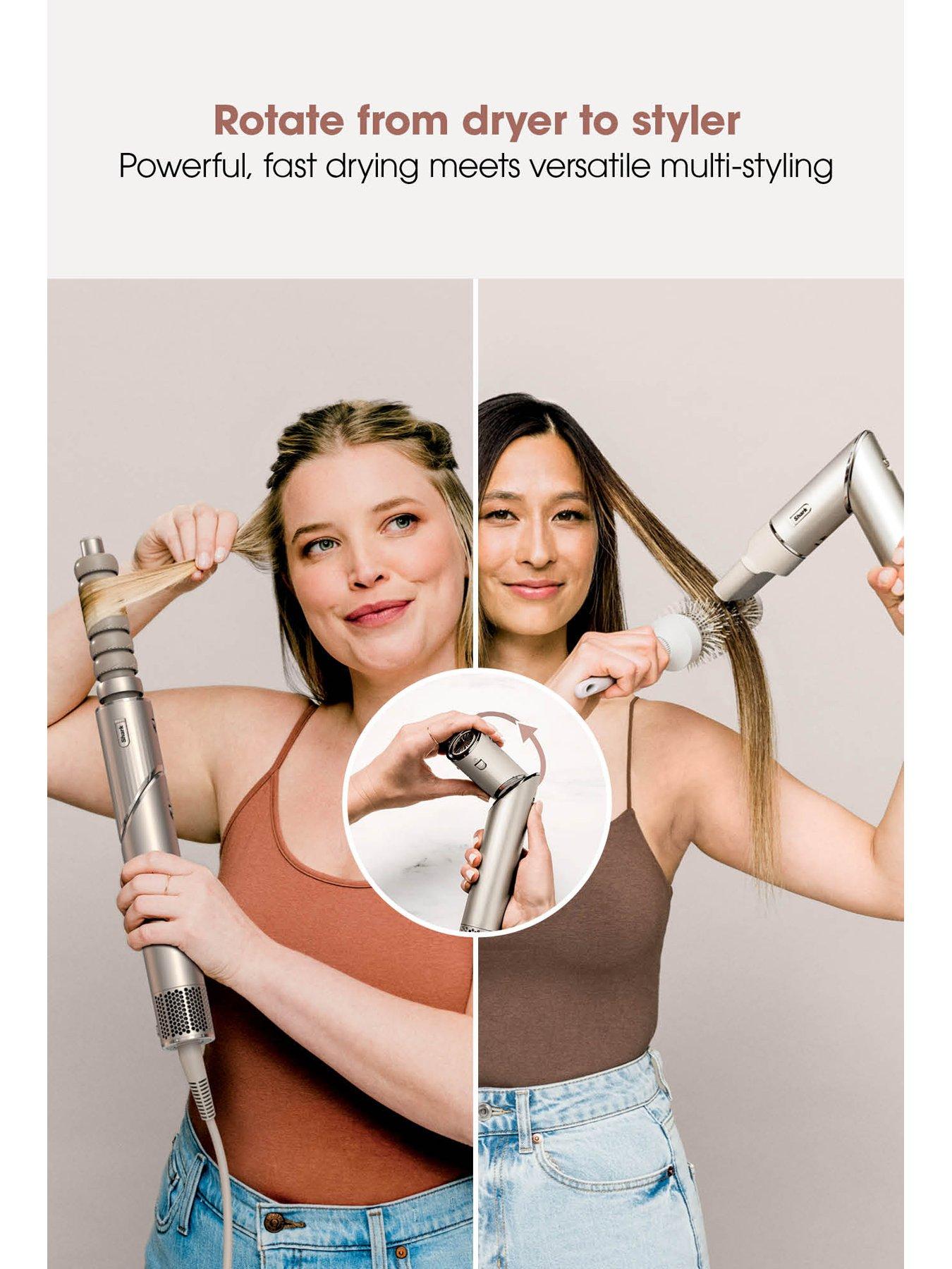 Image 3 of 7 of Shark FlexStyle 4-in-1 Air Styler &amp; Hair Dryer - Stone [HD436SLUK]