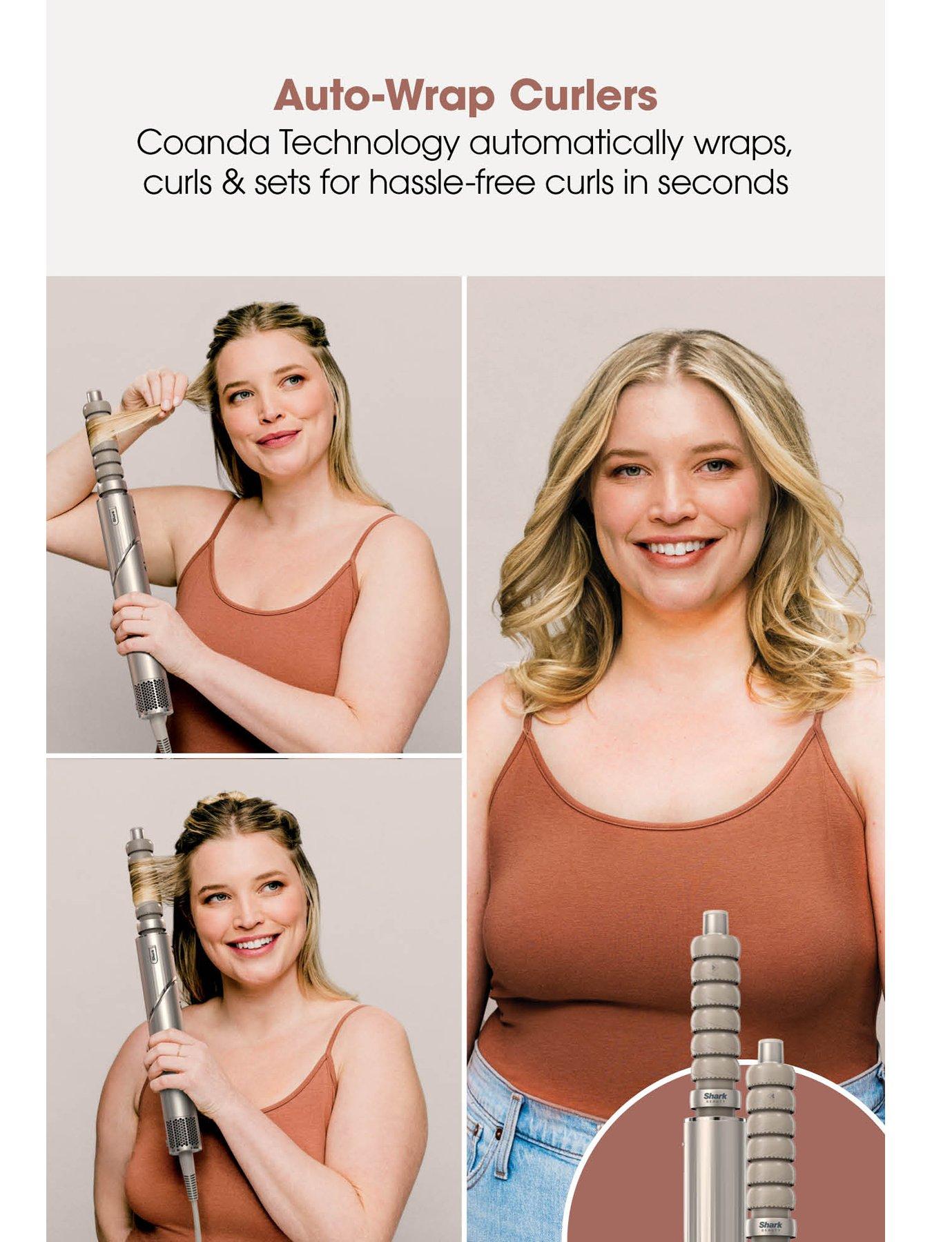 Image 4 of 7 of Shark FlexStyle 4-in-1 Air Styler &amp; Hair Dryer - Stone [HD436SLUK]