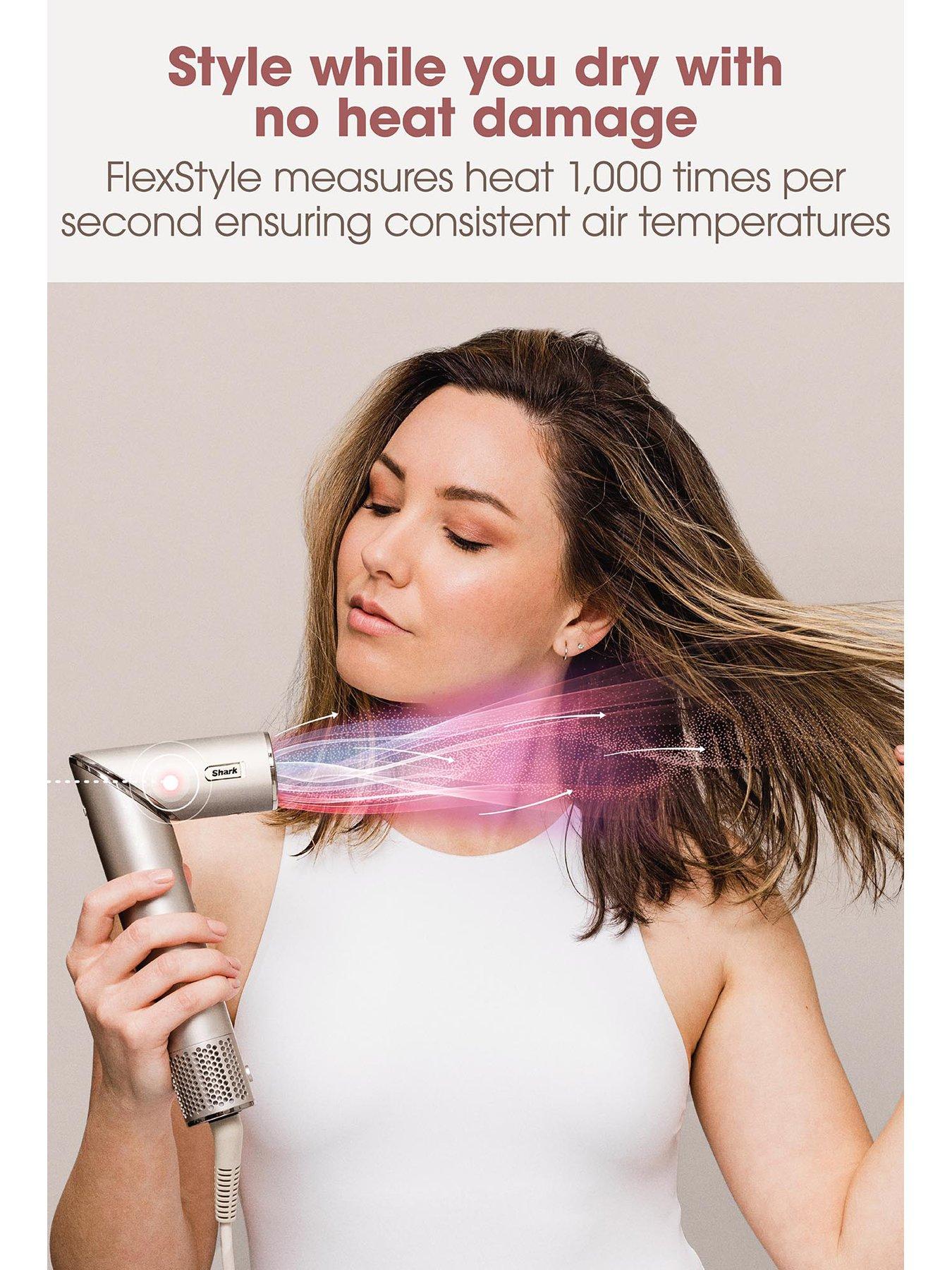 Image 5 of 7 of Shark FlexStyle 4-in-1 Air Styler &amp; Hair Dryer - Stone [HD436SLUK]