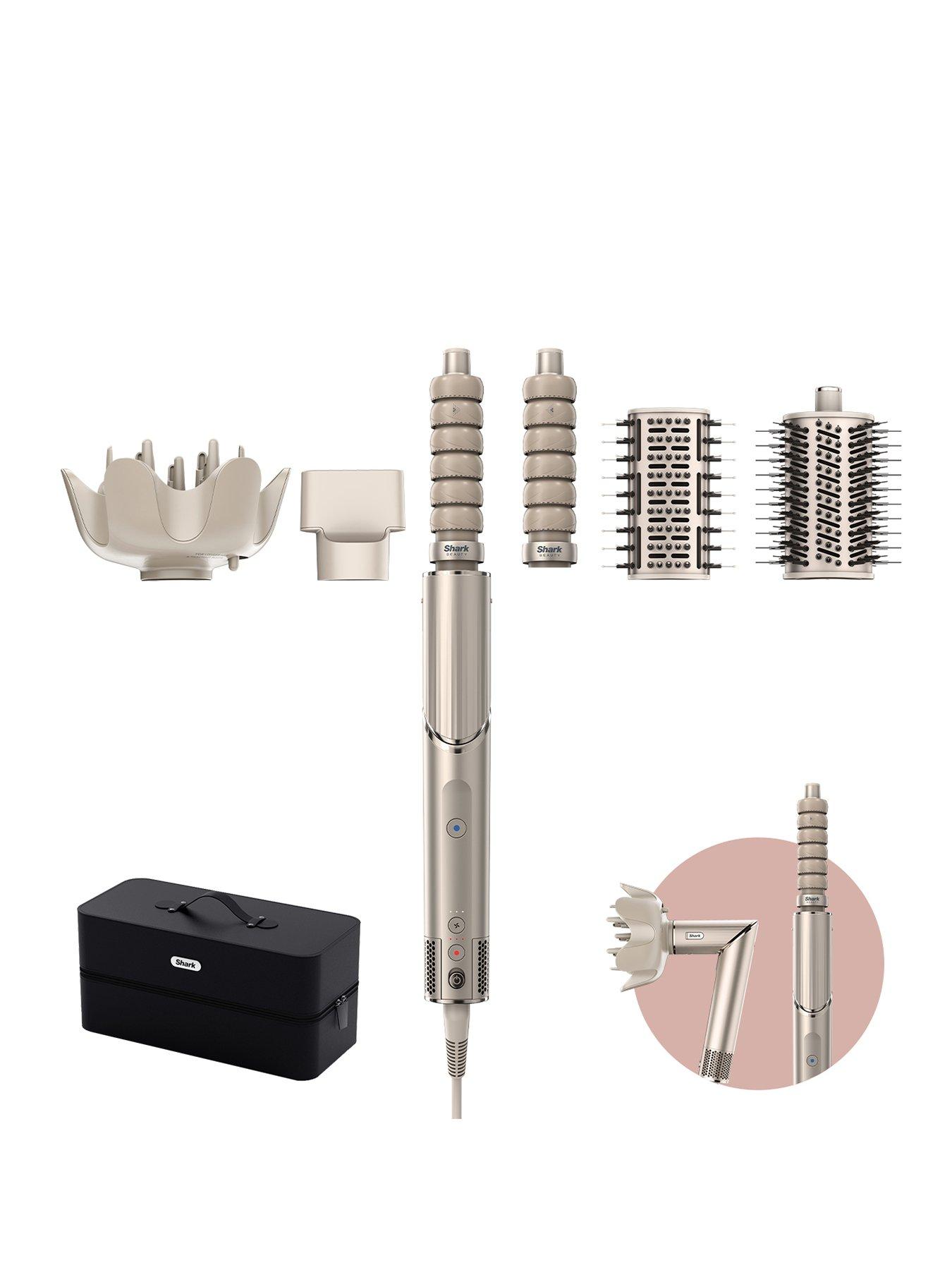 Shark FlexStyle 5-in-1 Air Styler  &  Hair Dryer with Storage Case - Stone [HD446SLUK]