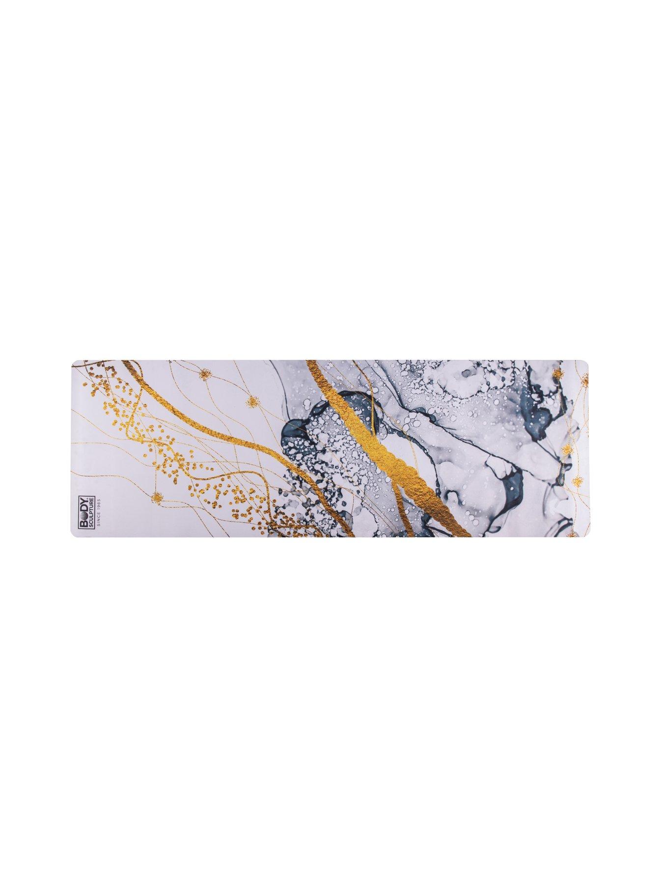 Image 5 of 6 of Body Sculpture Large Suede TPE Yoga/Exercise Mat - Marble