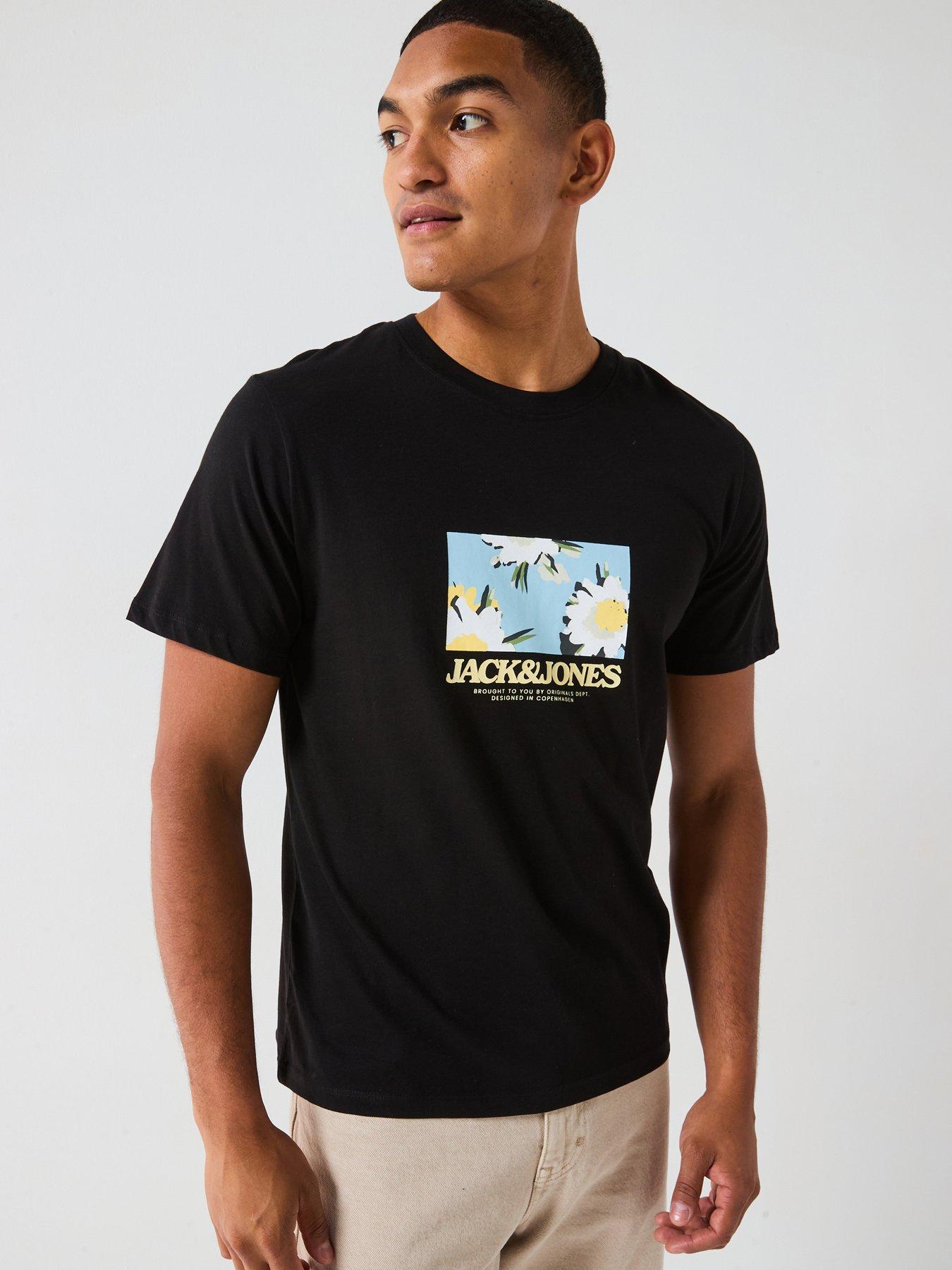 undefined Tavira Printed Short Sleeve Crew Neck T-shirt
