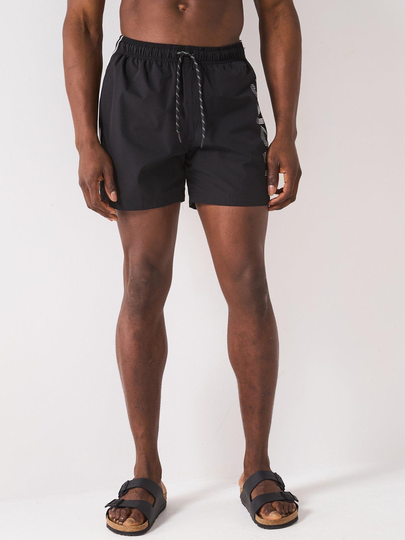 undefined Maui Splice Logo Swim Short - Black