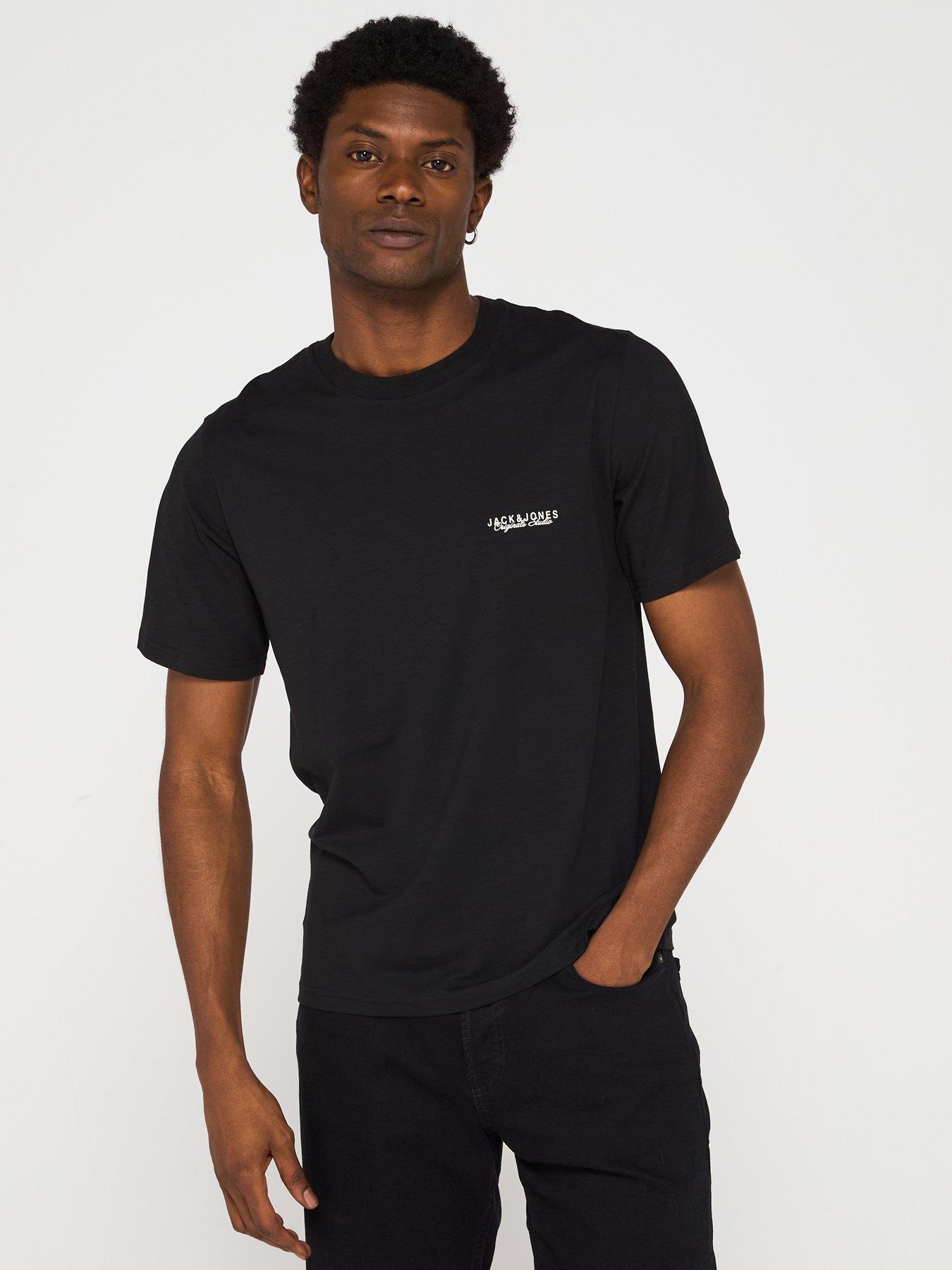 undefined Canguu Slub Element Back Short Sleeve T-Shirt - Black