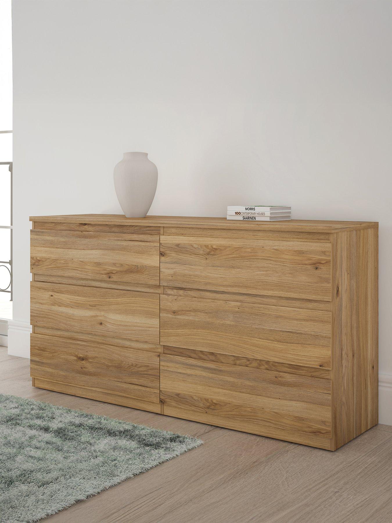 undefined Lisson 6 Drawer Chest - New Oak - FSC® Certified