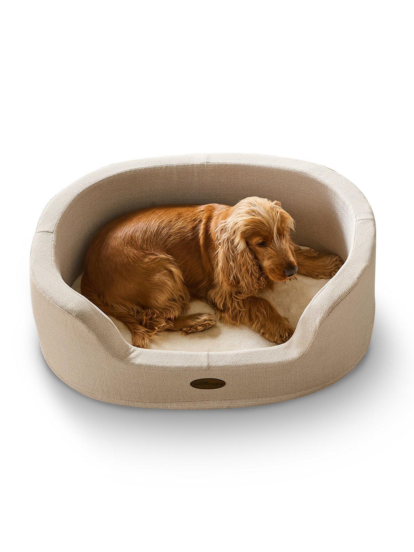 Product photograph of Silentnight Orthopaedic Donut Pet Bed - Natural - Large - Medium from very.co.uk