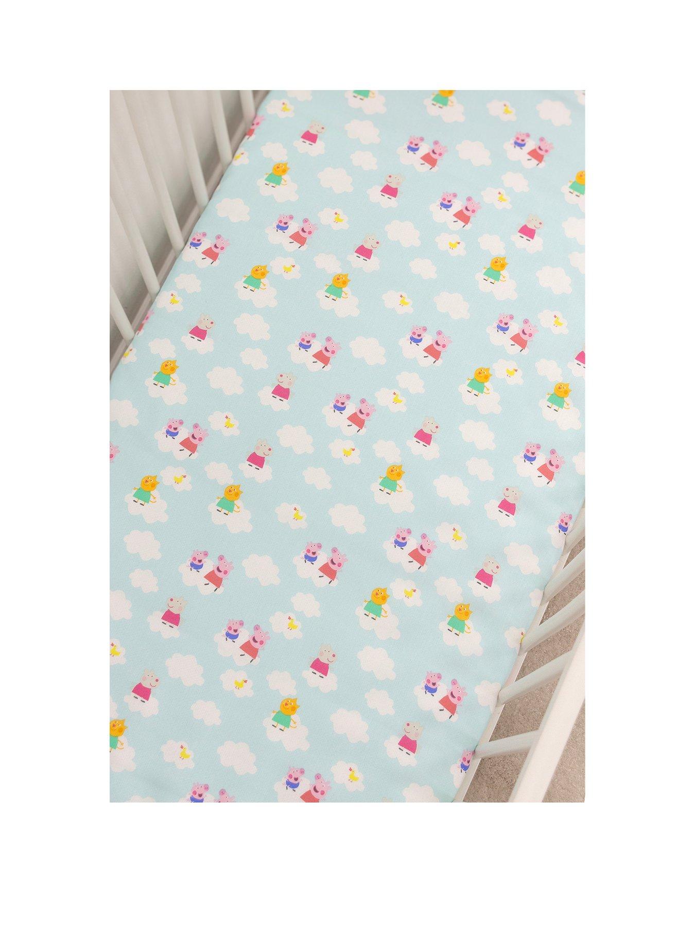Image 2 of 6 of Peppa Pig Set Of 2 Fitted Sheets