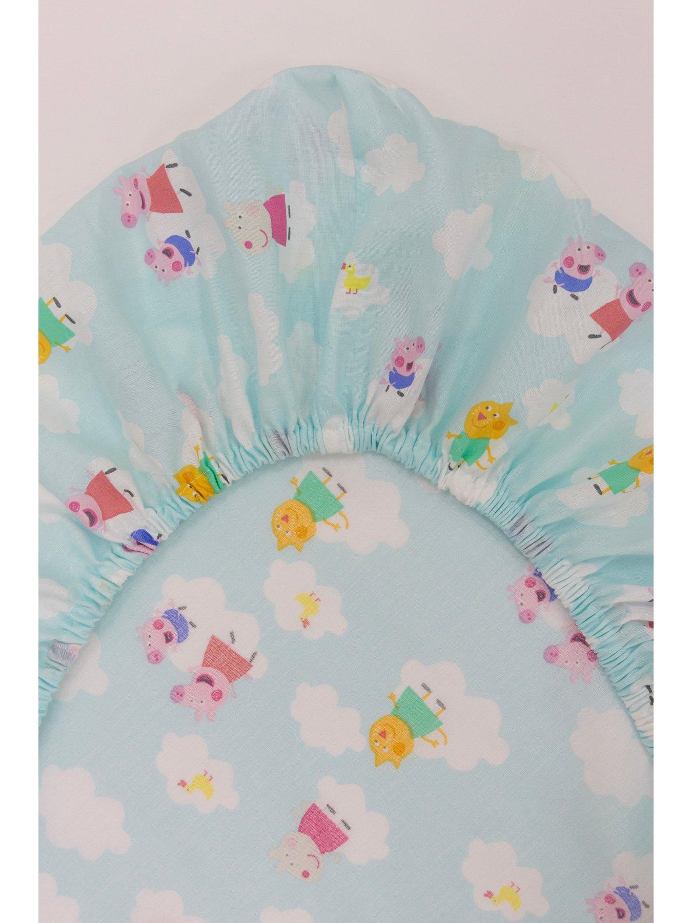 Image 4 of 6 of Peppa Pig Set Of 2 Fitted Sheets