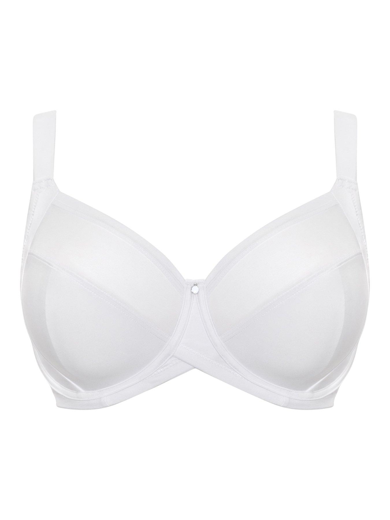 Image 5 of 5 of Curvy Kate Wonderfully Full Cup Side Support Bra - White