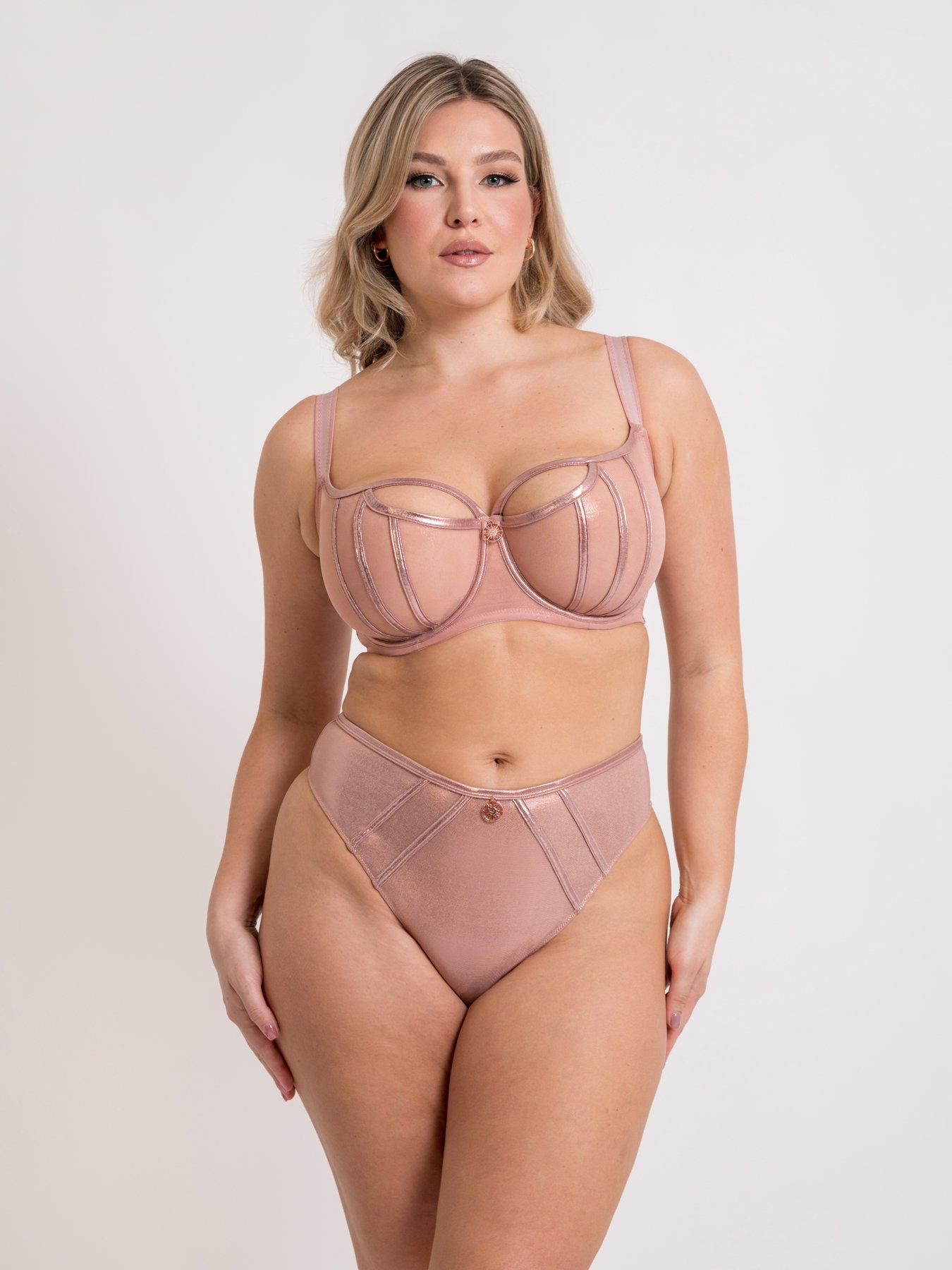 Curvy Kate Scantilly By Curvy Kate Eos Balcony Bra - Rose Gold