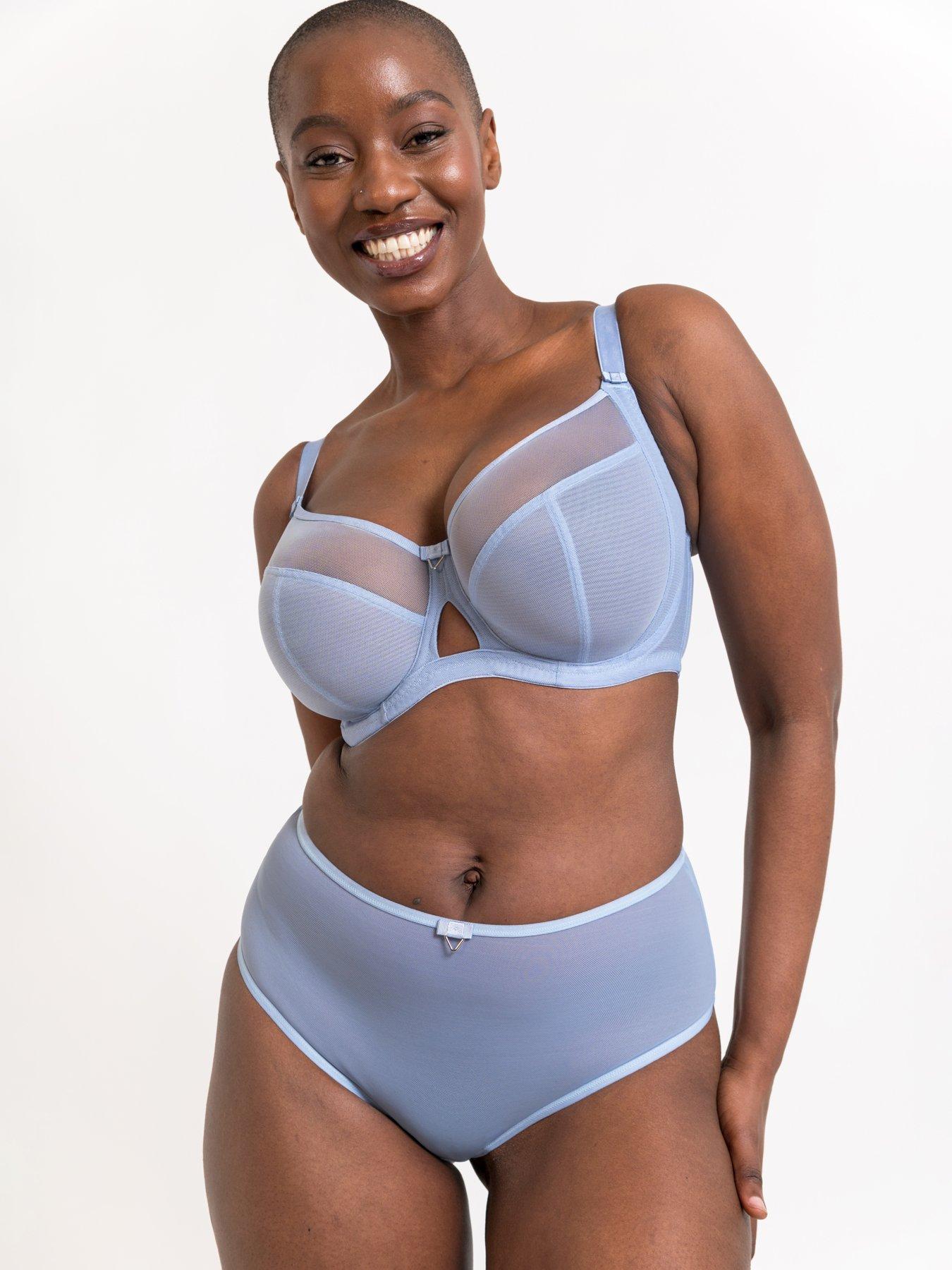 Curvy Kate Victory Side Support Balcony Bra - Periwinkle Blue