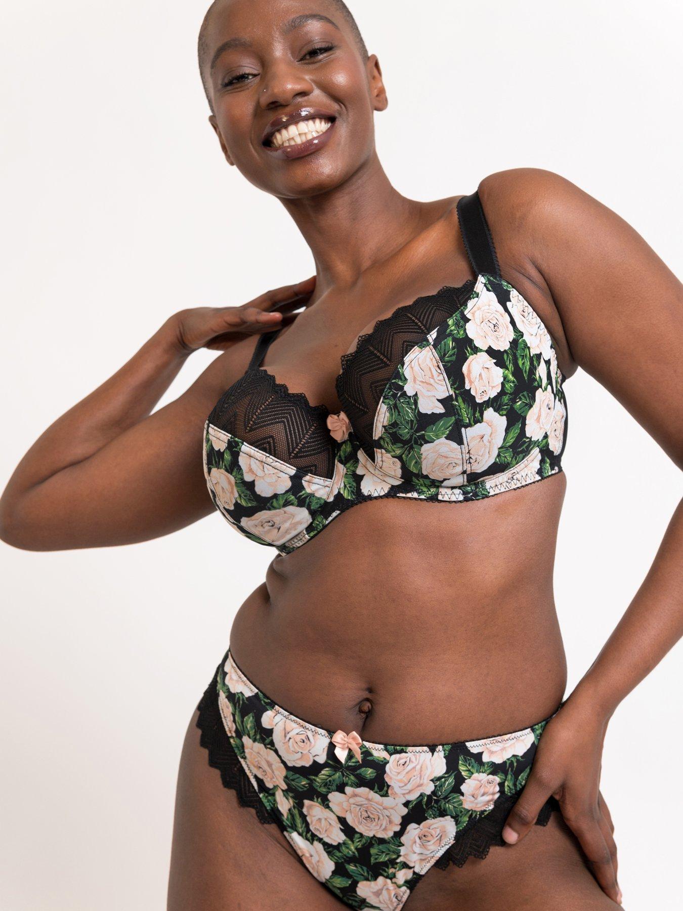undefined Wild One Balcony Bra - Floral Print