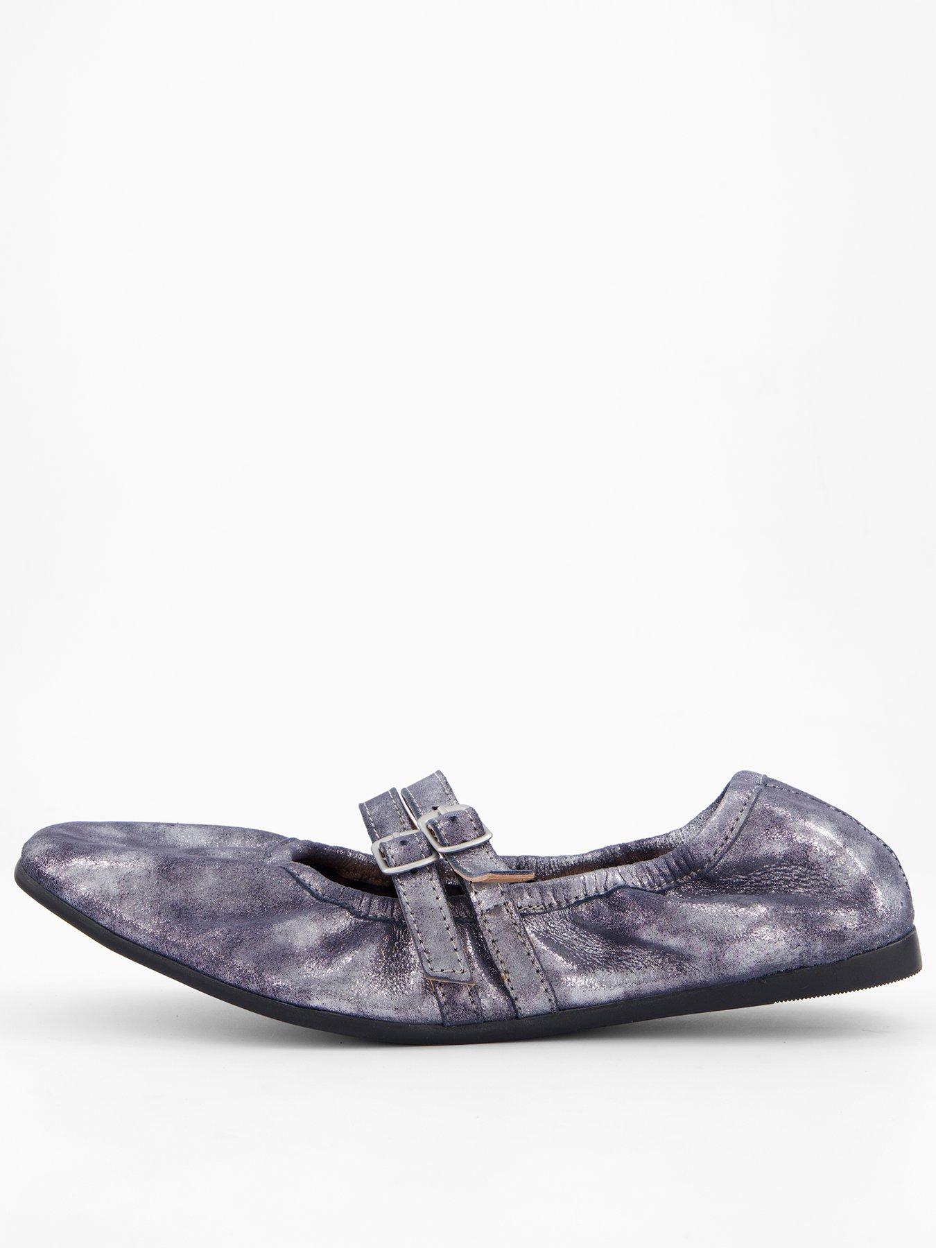 undefined Gemini Ballet Flat - Silver