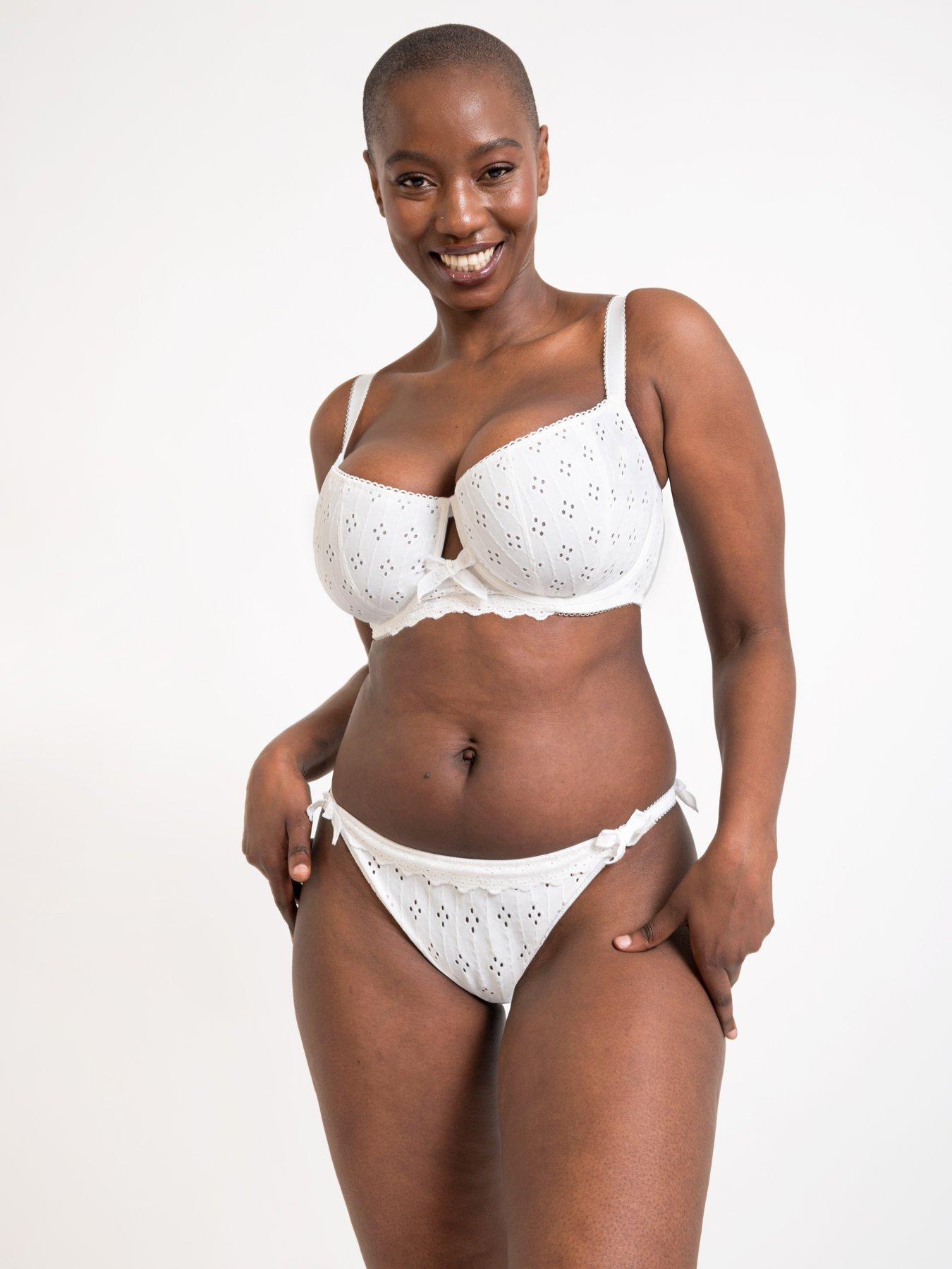 undefined Flora Tanga Brief - White