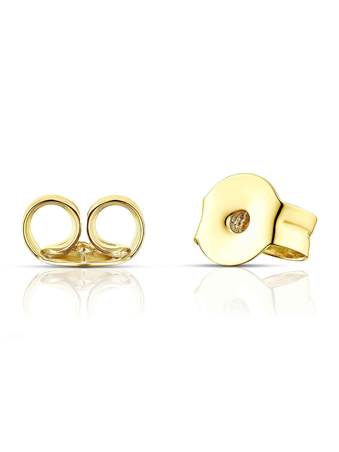 Image 2 of 2 of H. Samuel 9ct Yellow Gold Earrings. 4mm Ball Stud Earrings