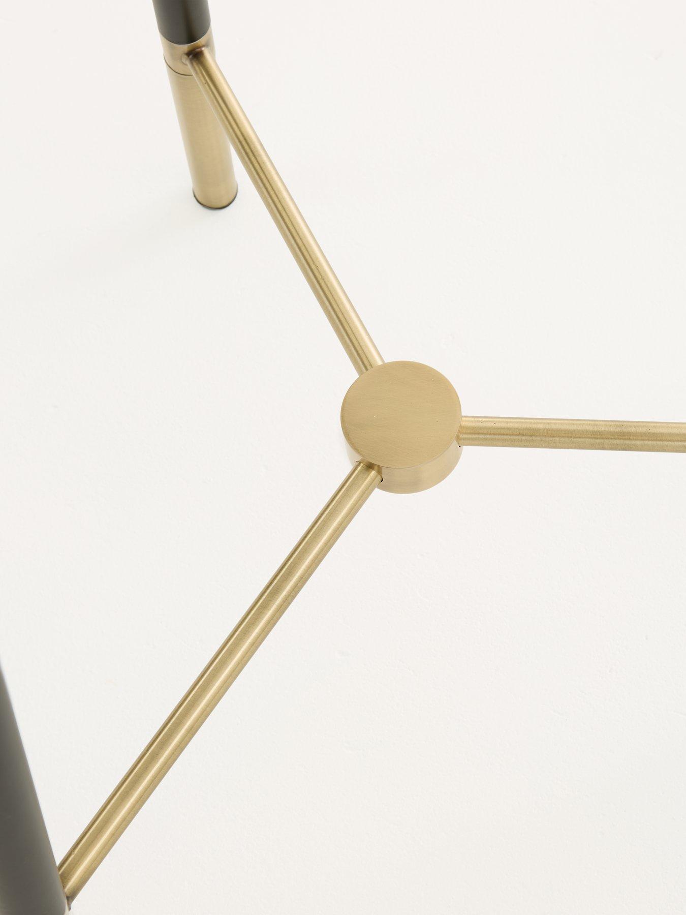 Image 4 of 4 of The Very Collection Two Tone Tripod Floor Lamp