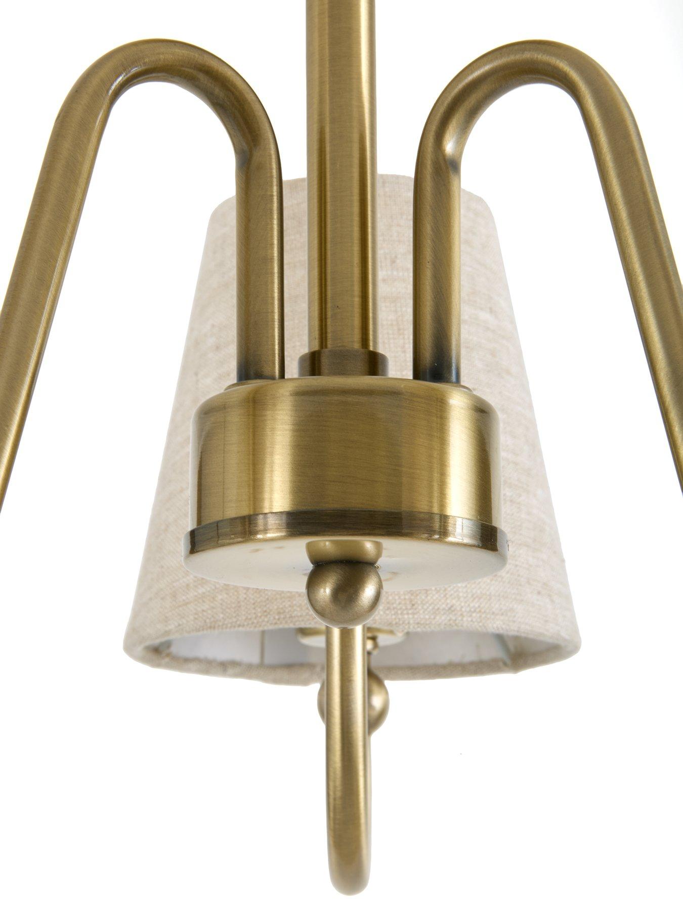 Image 4 of 4 of The Very Collection Heritage 3 Light Semi-Flush