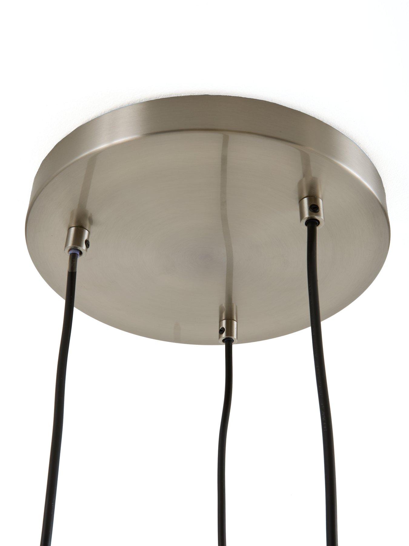 Image 3 of 5 of Very Home 3-Light Ceramic Cluster Ceiling Light