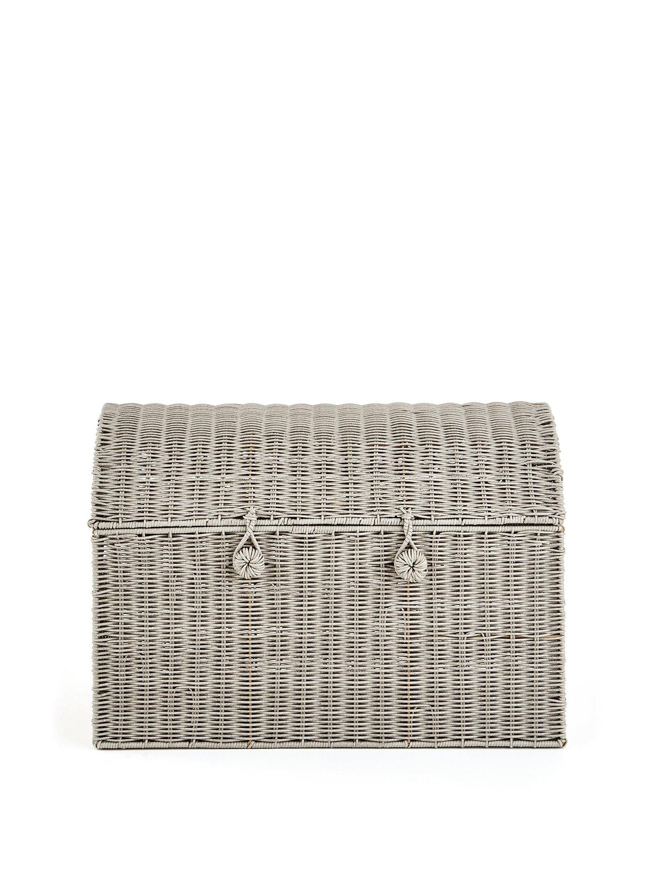 Image 2 of 6 of The Very Collection Medium Poly Rattan Storage Chest