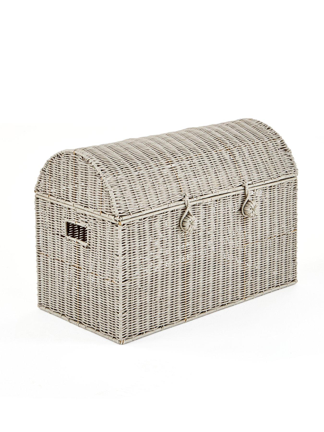 Image 3 of 6 of The Very Collection Medium Poly Rattan Storage Chest