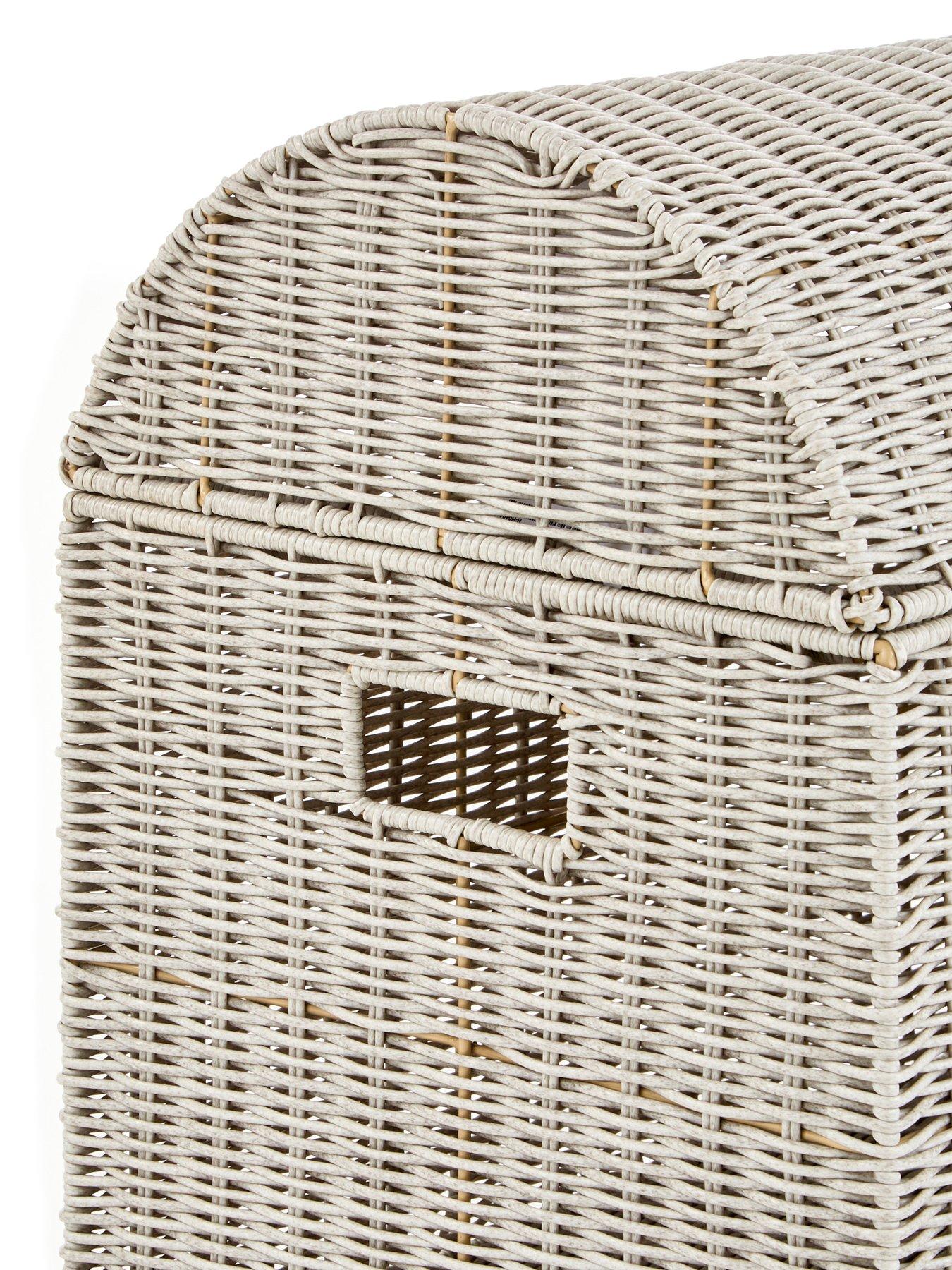 Image 4 of 6 of The Very Collection Medium Poly Rattan Storage Chest