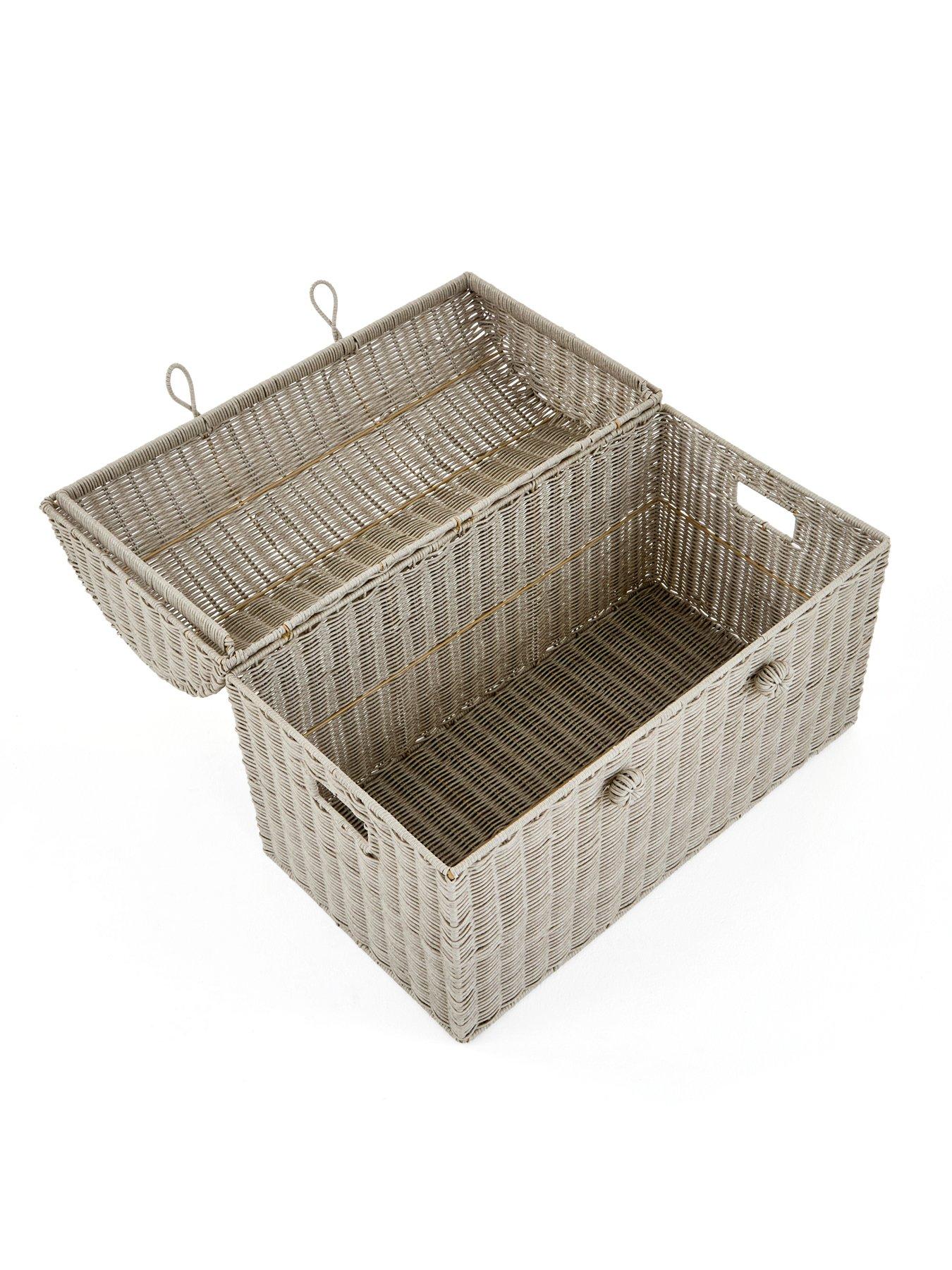 Image 6 of 6 of The Very Collection Medium Poly Rattan Storage Chest