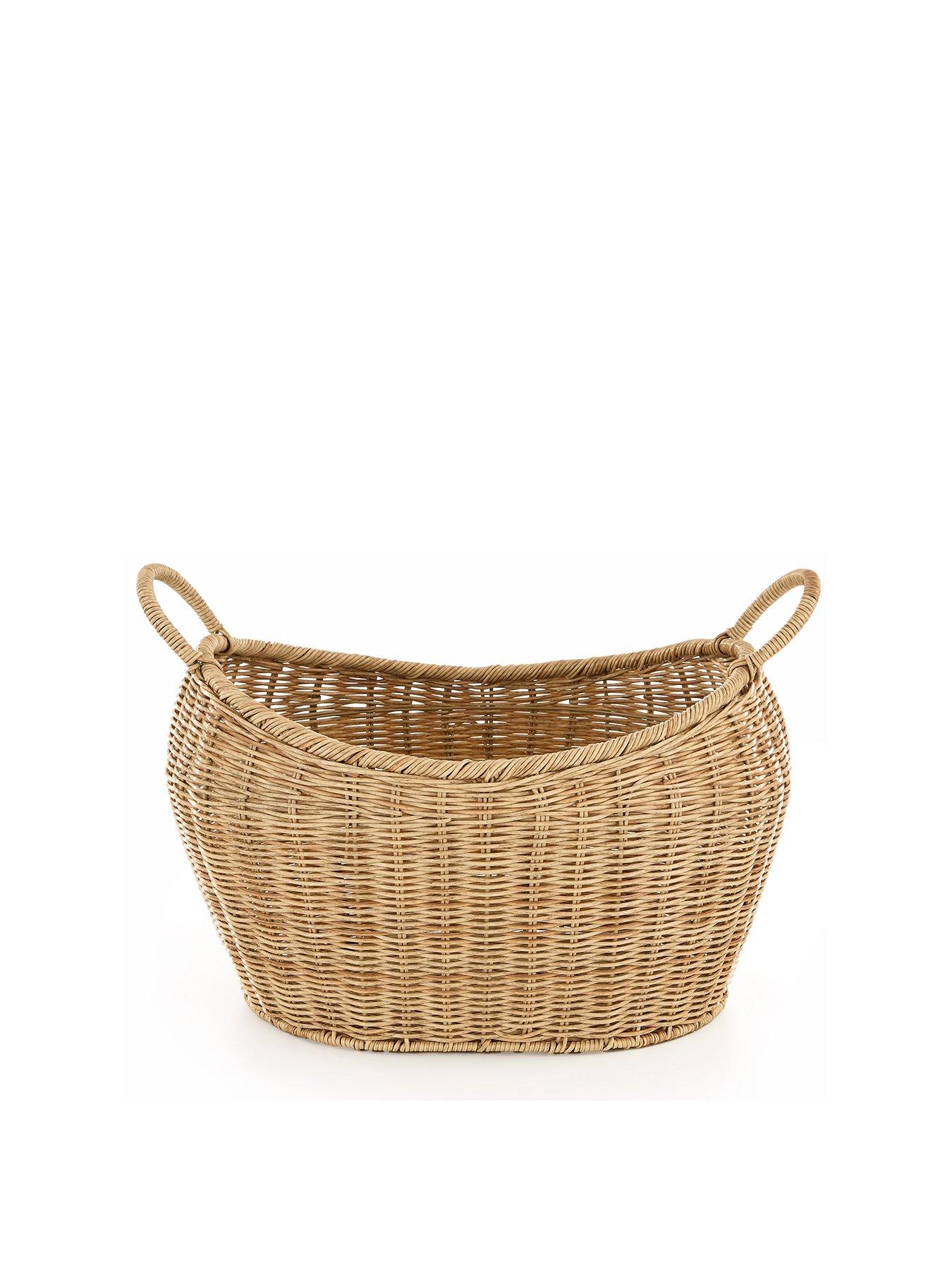 Image 2 of 6 of Very Home Concave Basket with Handles 50cm