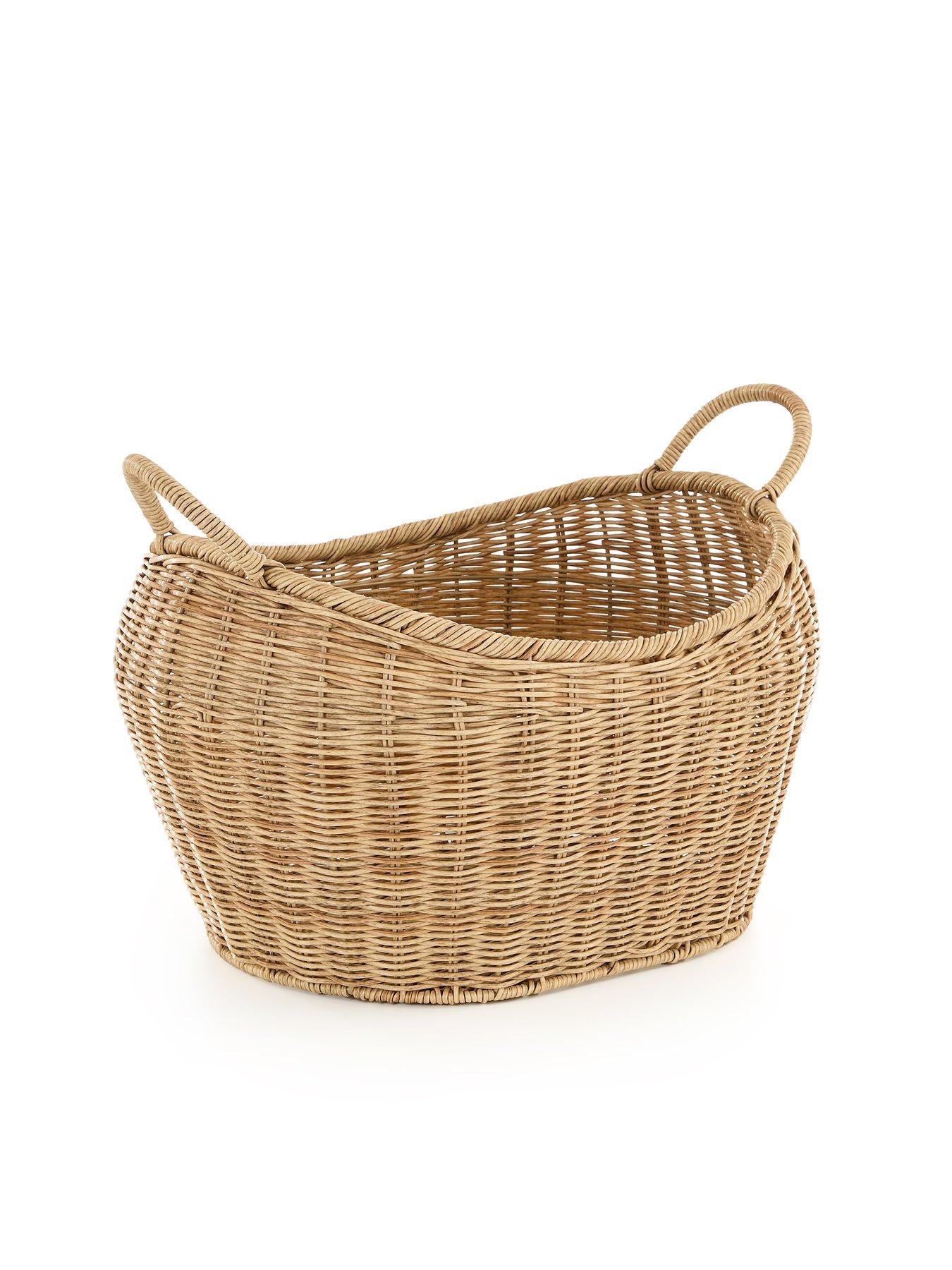 Image 3 of 6 of Very Home Concave Basket with Handles 50cm