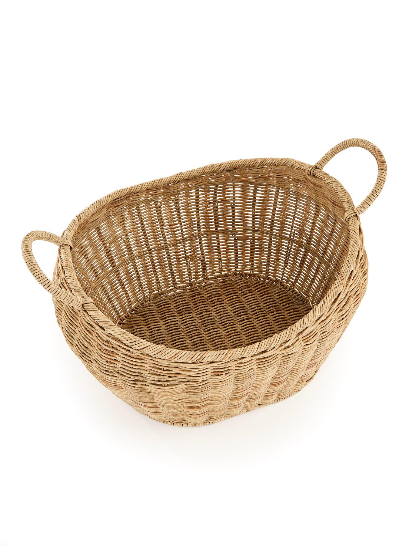Image 4 of 6 of Very Home Concave Basket with Handles 50cm