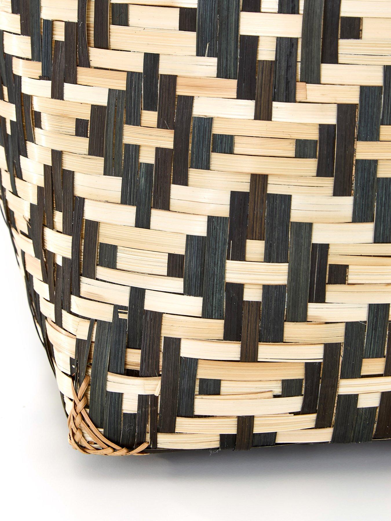 Image 6 of 6 of The Very Collection Set of 2 Western Bamboo Baskets