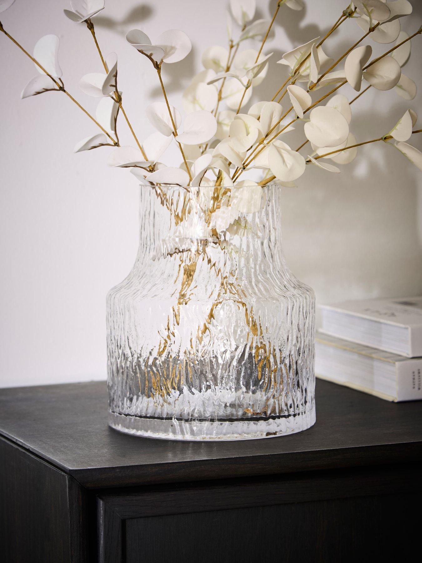 Very Home Textured Glass Vase