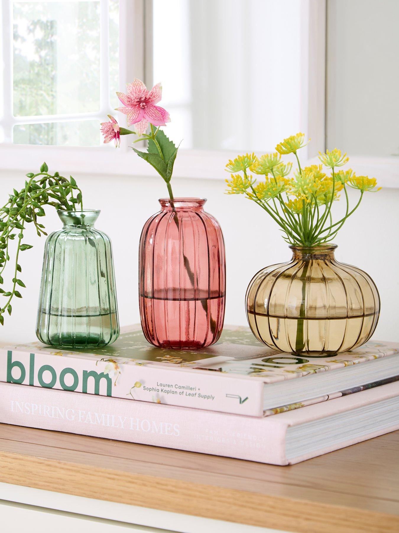 Image 1 of 7 of The Very Collection Rustic Harmony Set of 3 Bud Vases