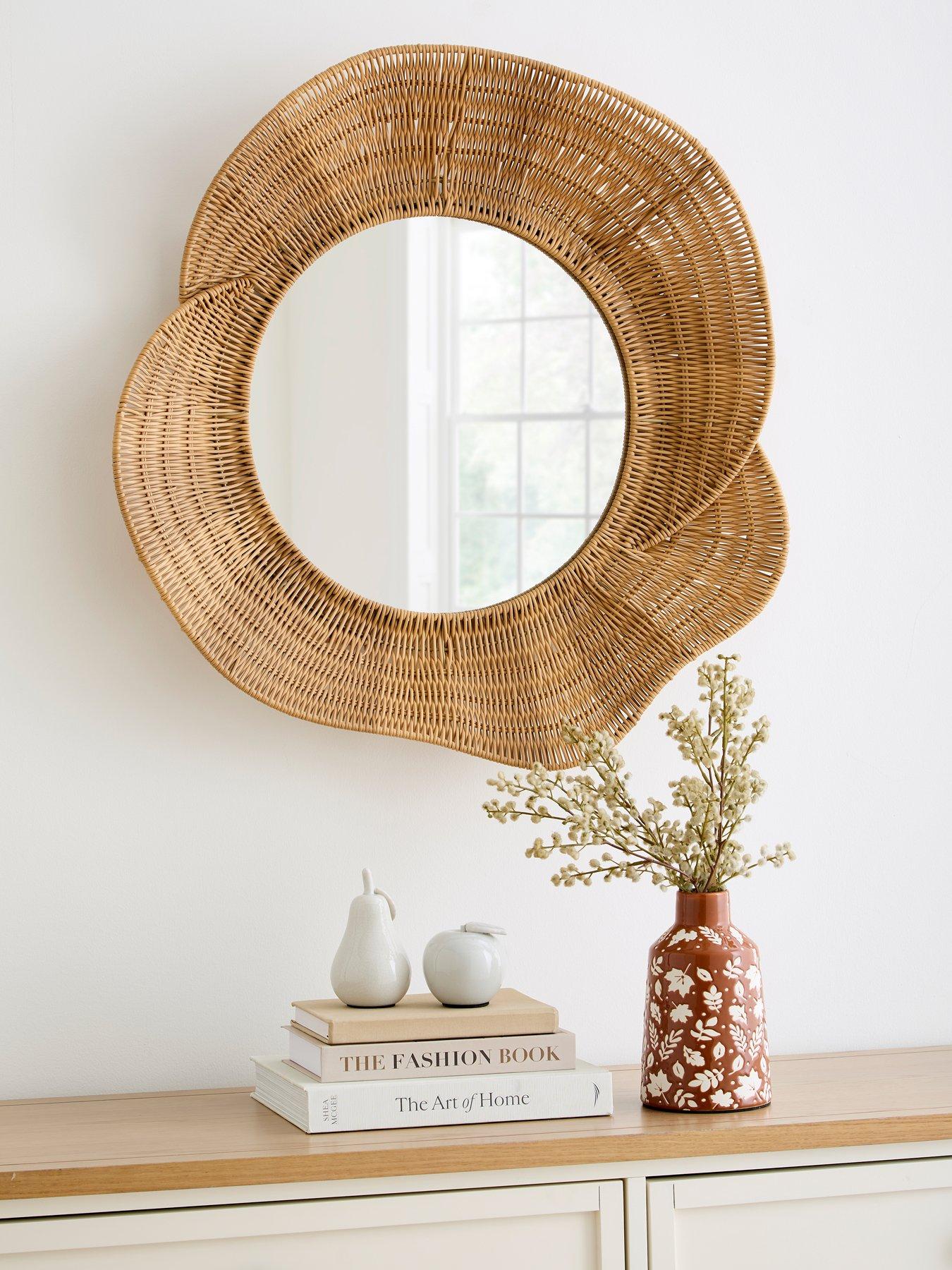 The Very Collection Abstract Wall Mirror 70cm