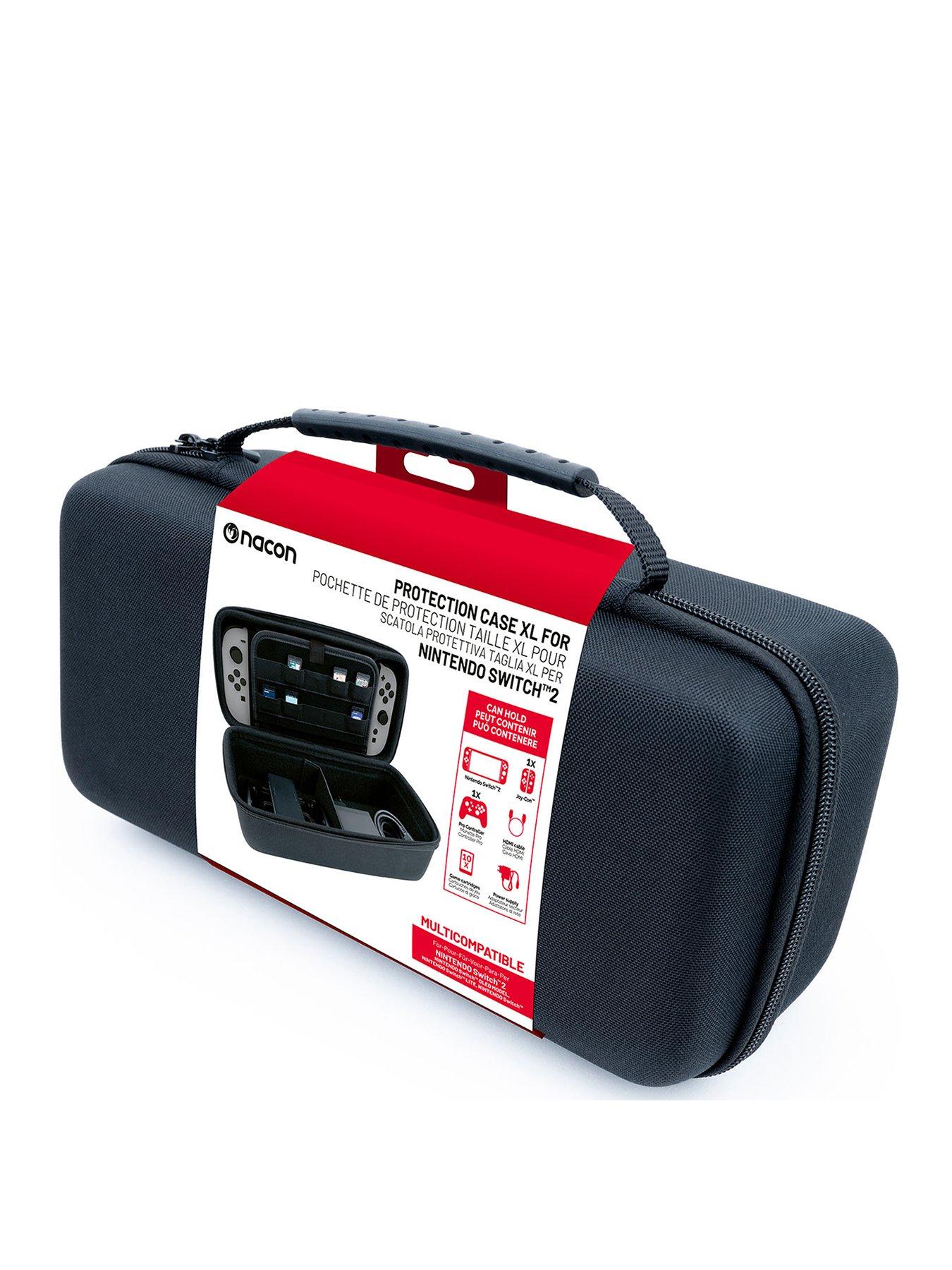 Image of Nacon BLACK HARD CASE POUCH SWITCH?2 XL.
