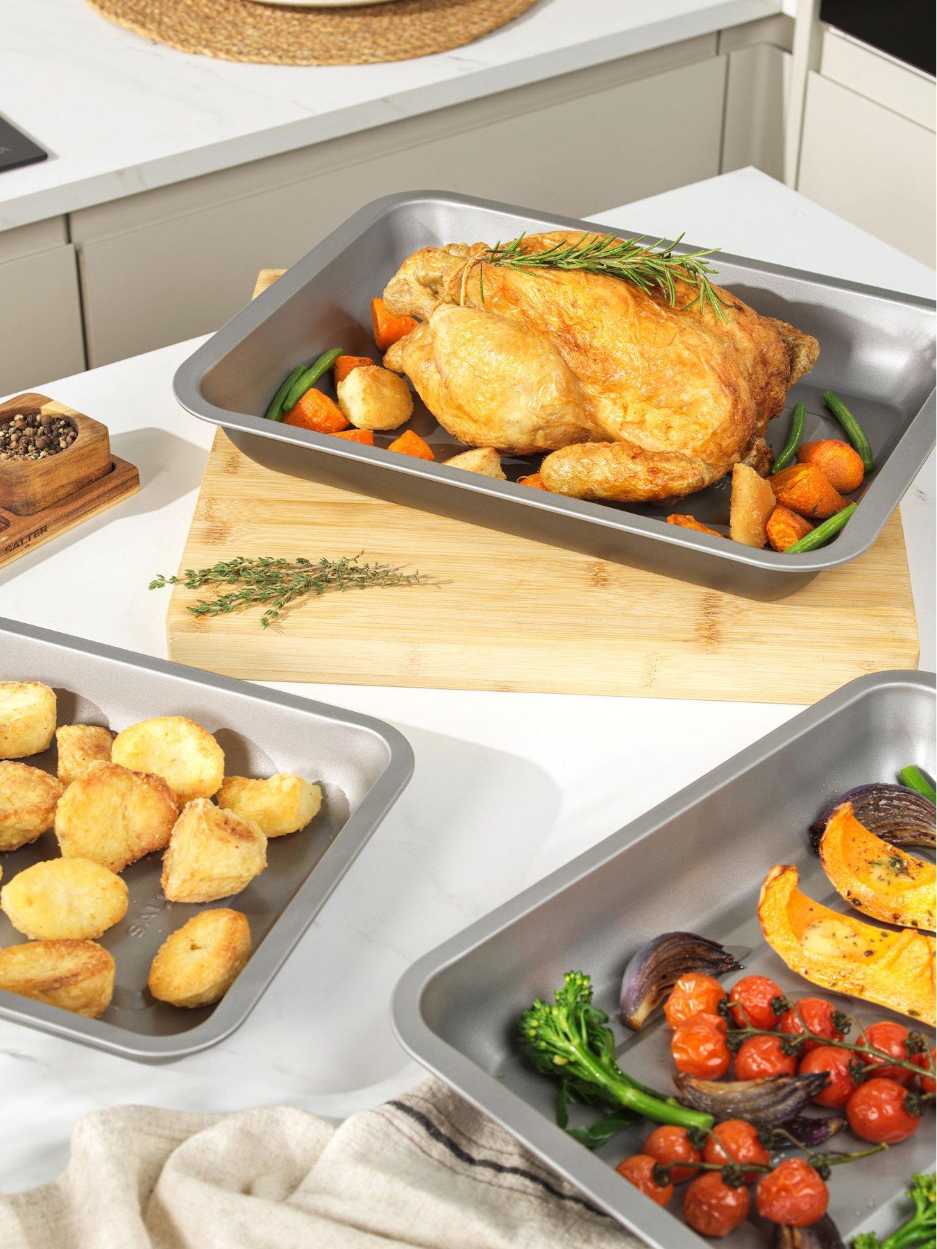 Image 1 of 6 of Salter 3 Piece Roaster Set