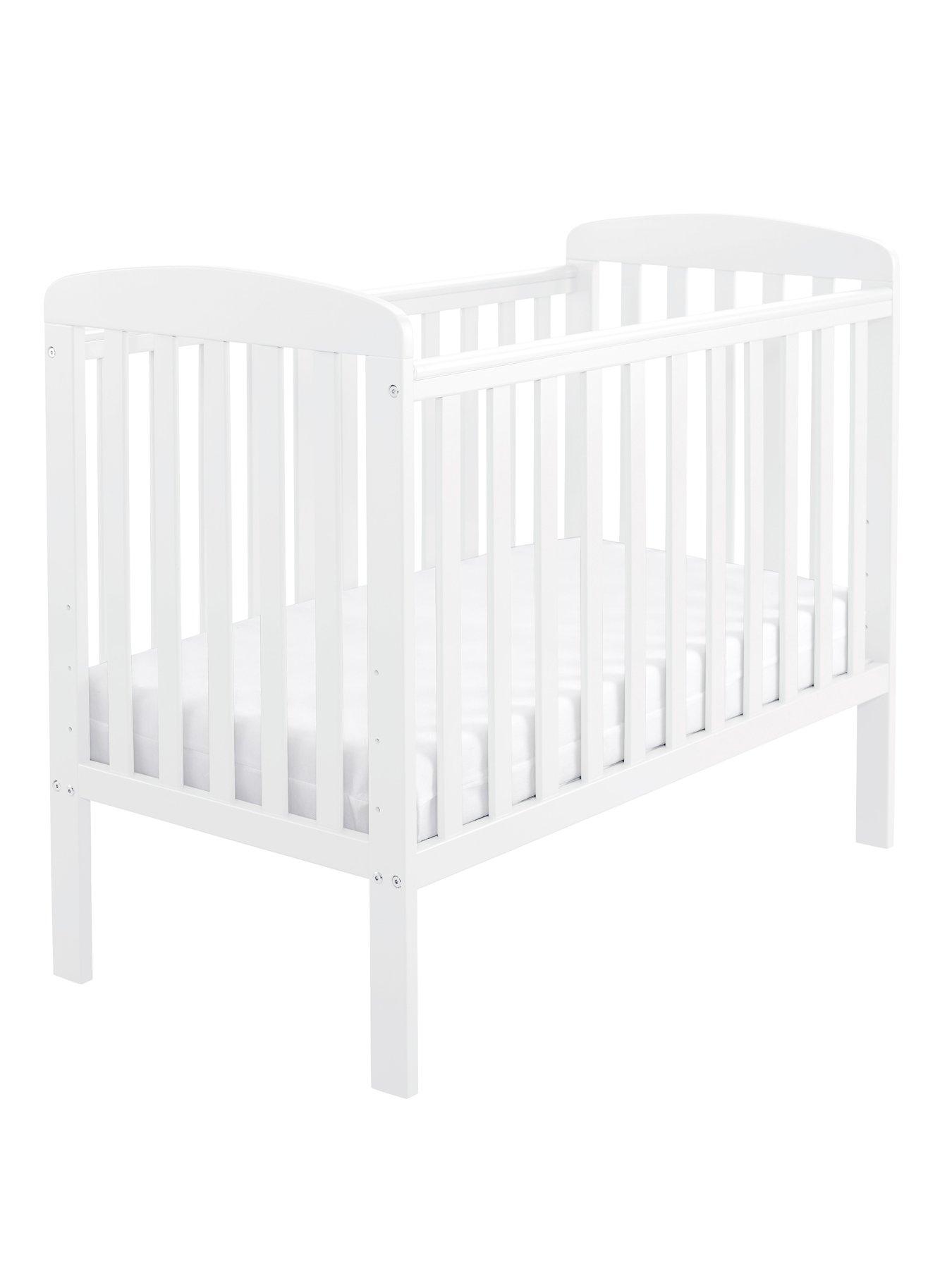 Image 6 of 8 of Babymore Space Saver Cot - White