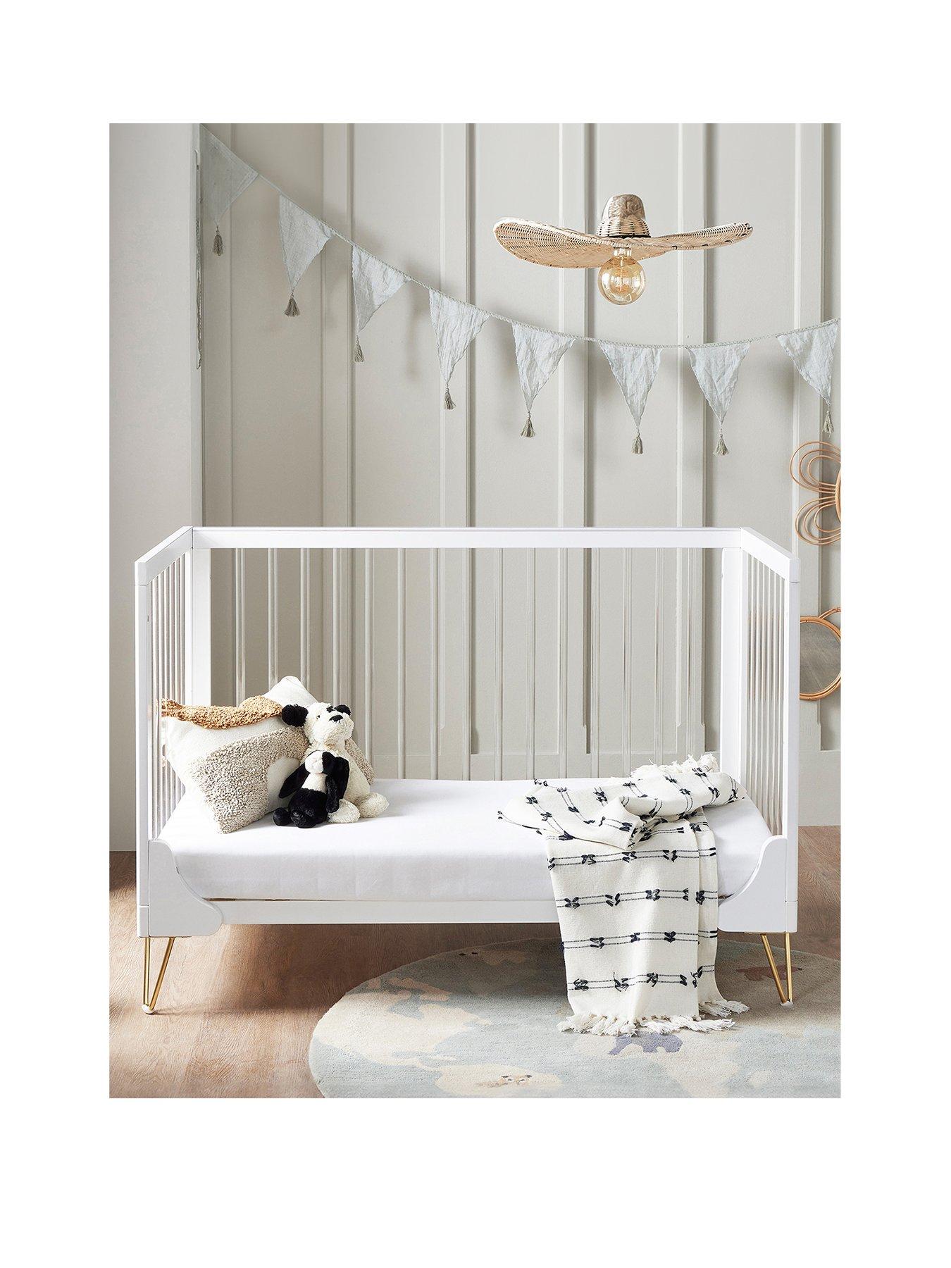 Image 3 of 6 of Babymore Kimi Cot Bed - Acrylic