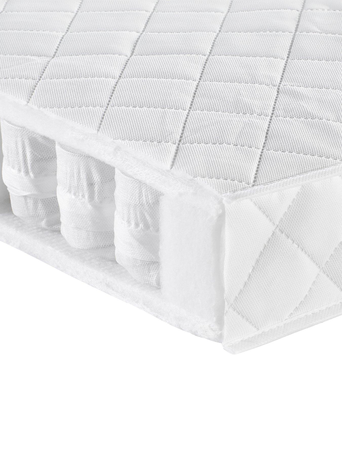 undefined Pocket Sprung Cot Bed Mattress - 140 x 70 cm