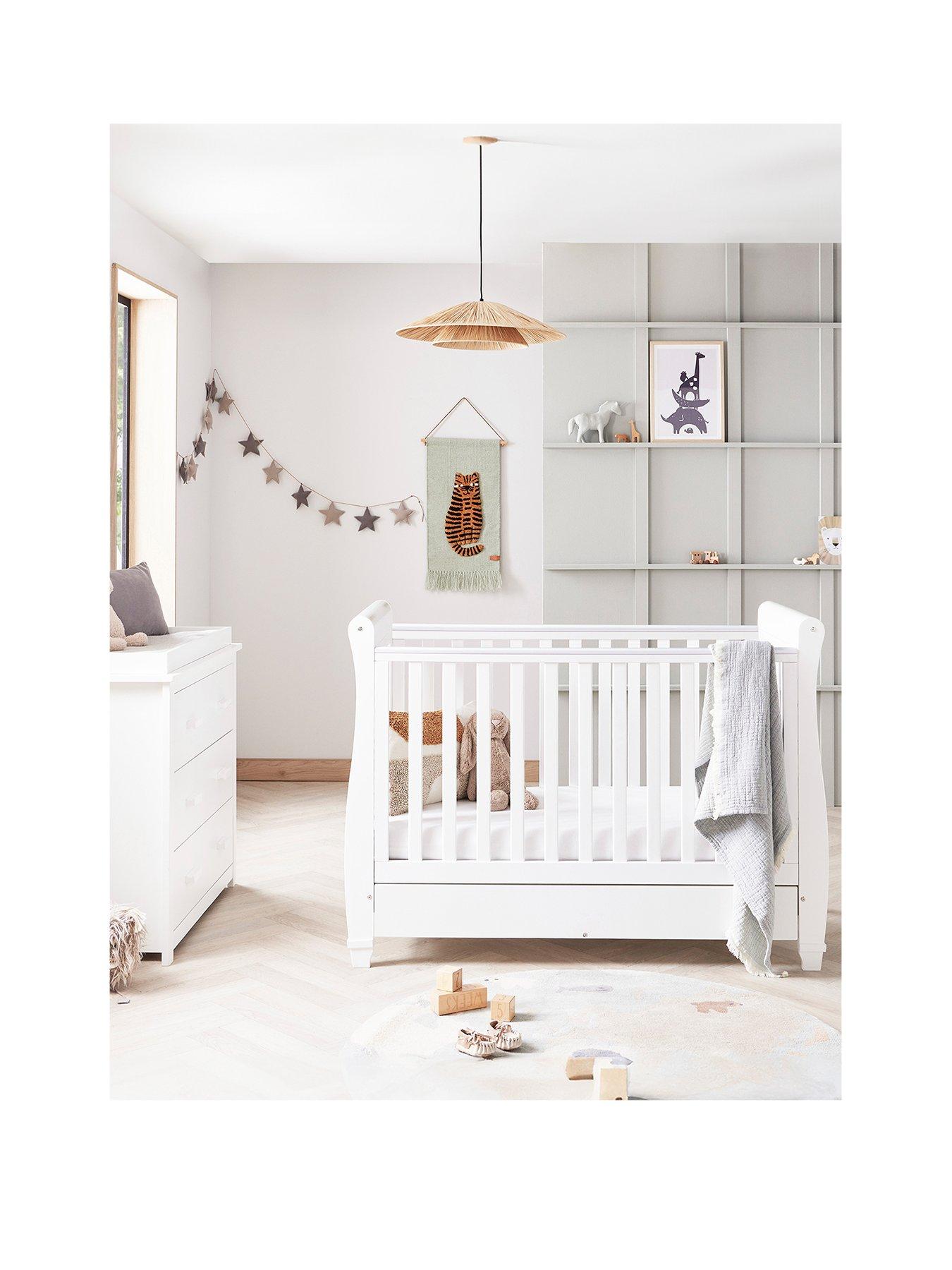Image 2 of 5 of Babymore Eva 2-Piece Nursery&nbsp;Set - White