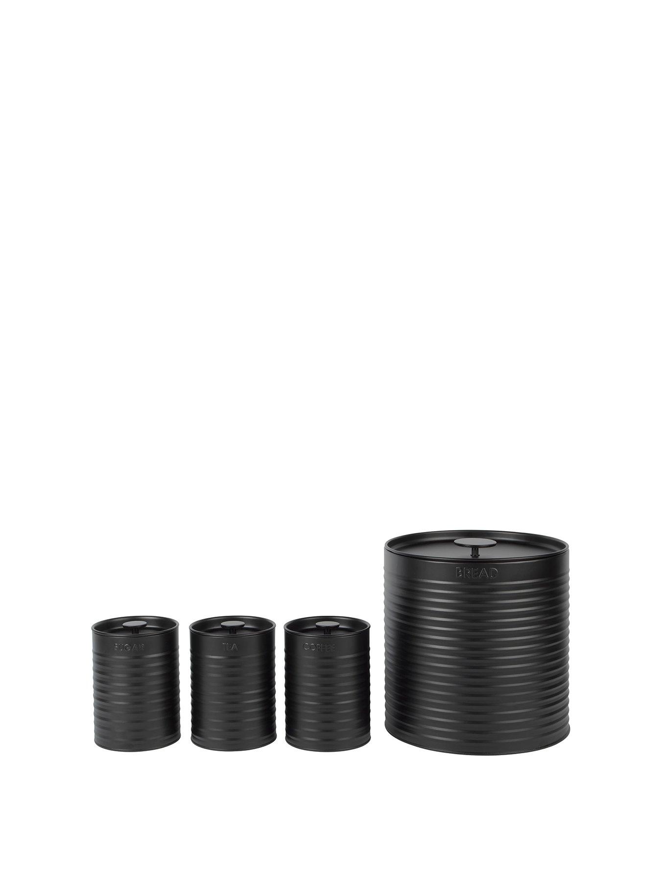 Image 2 of 6 of Russell Hobbs Ribbed 4 Piece Countertop Set