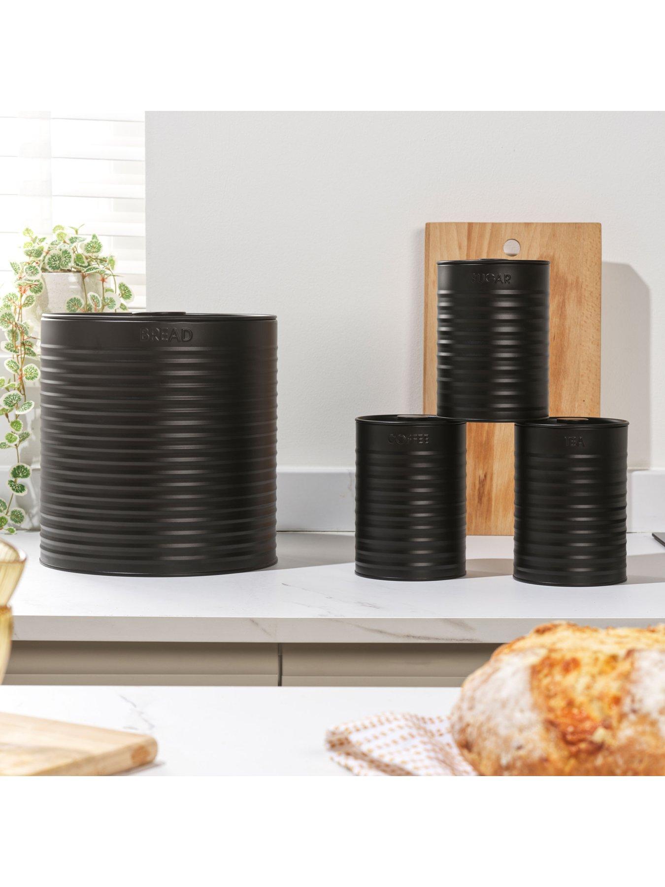 Image 6 of 6 of Russell Hobbs Ribbed 4 Piece Countertop Set