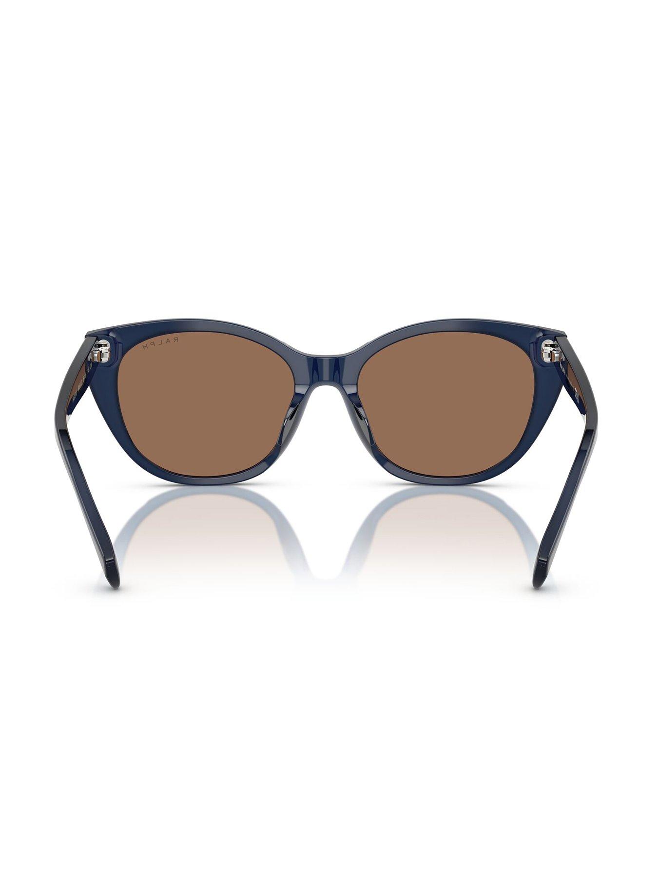 Image 4 of 4 of Ralph 0Ra5324U Square Sunglasses - Black