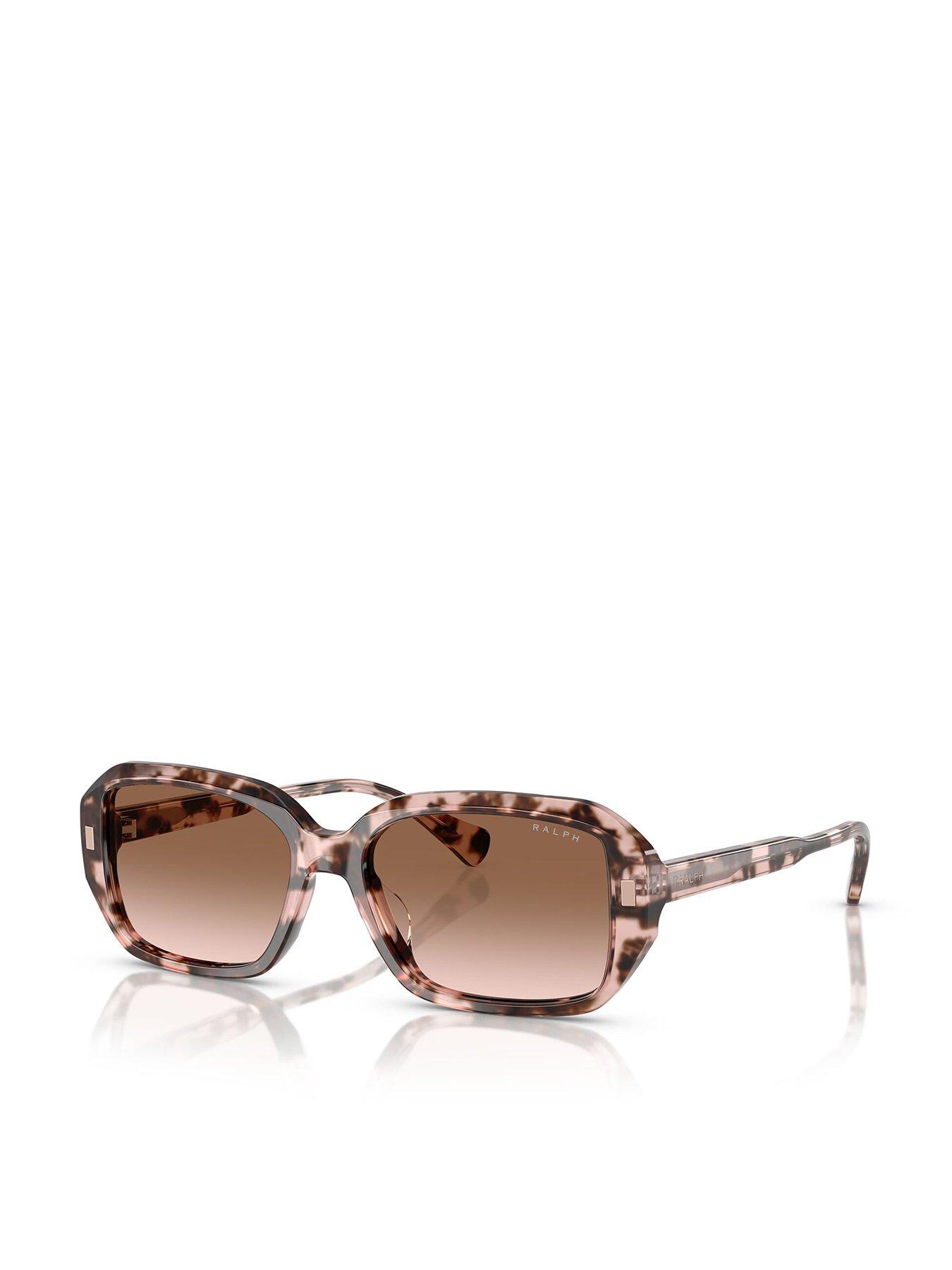 Ralph 0Ra5325U Rectangle Sunglasses - Brown