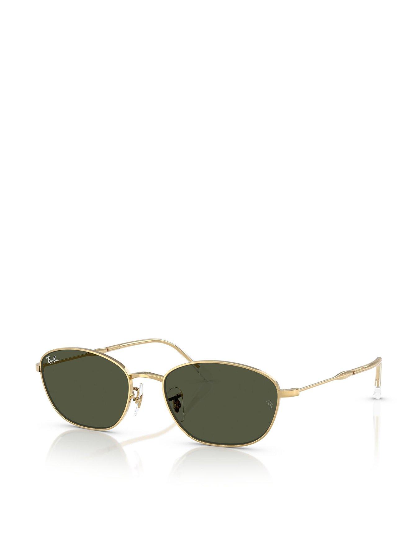 Ray-Ban Irregular Sunglasses - Gold
